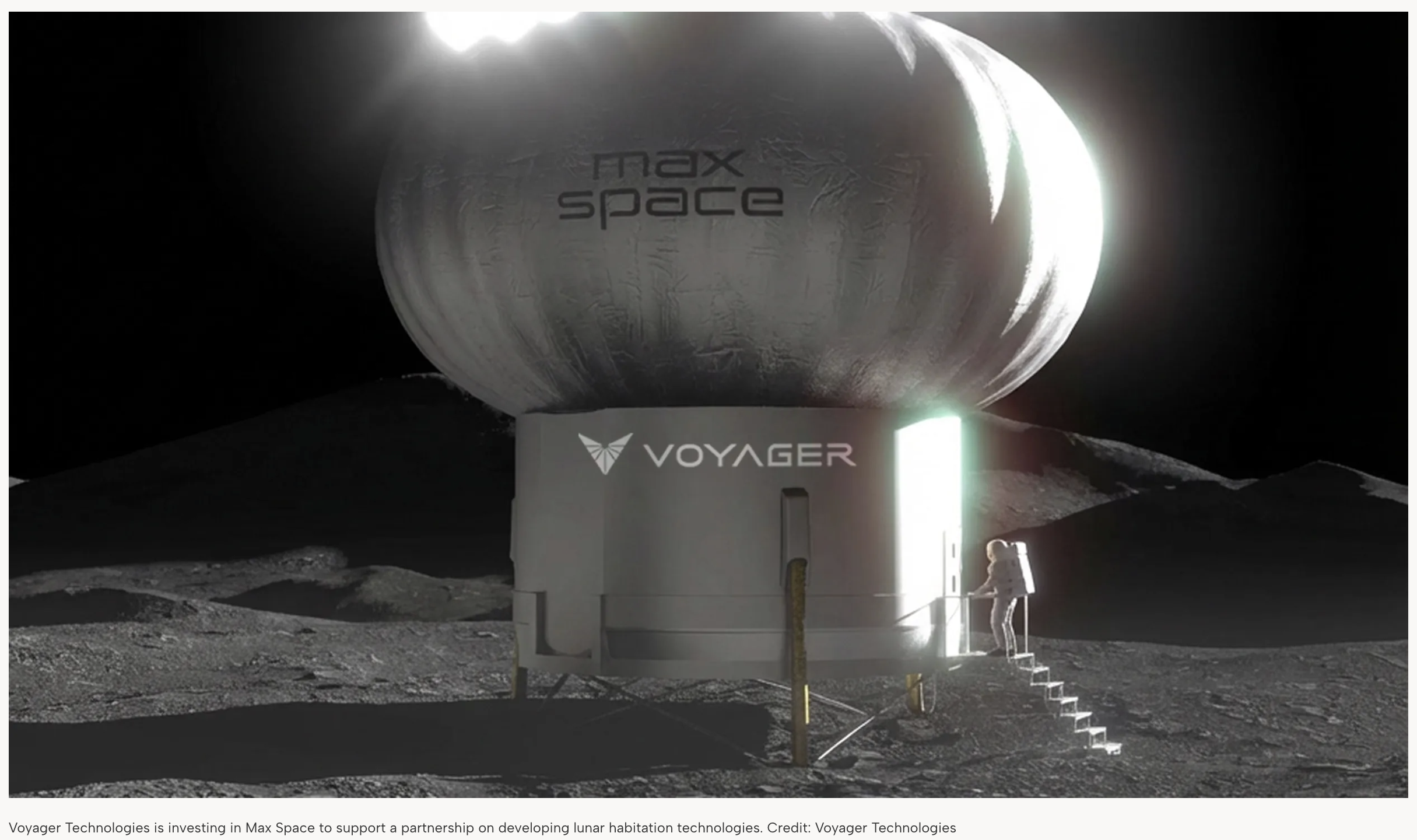SpaceNews: Voyager Technologies invests in Max Space