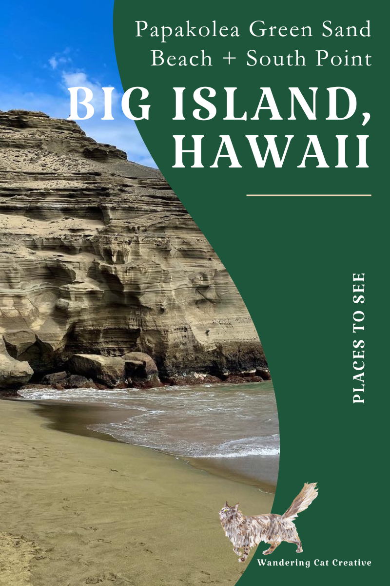 Explore the Big Island, Hawaii: Green Sand Beach &amp; South Point