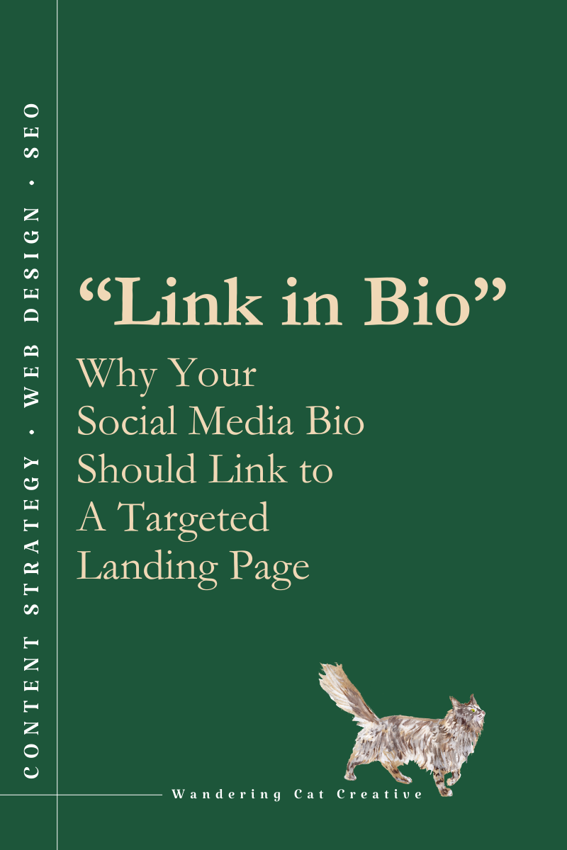 “Link in Bio”: Why Your Social Media Bios Should Link to Targeted Landing Pages