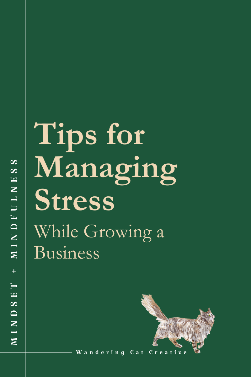 Tips for Managing Stress While Building a Business