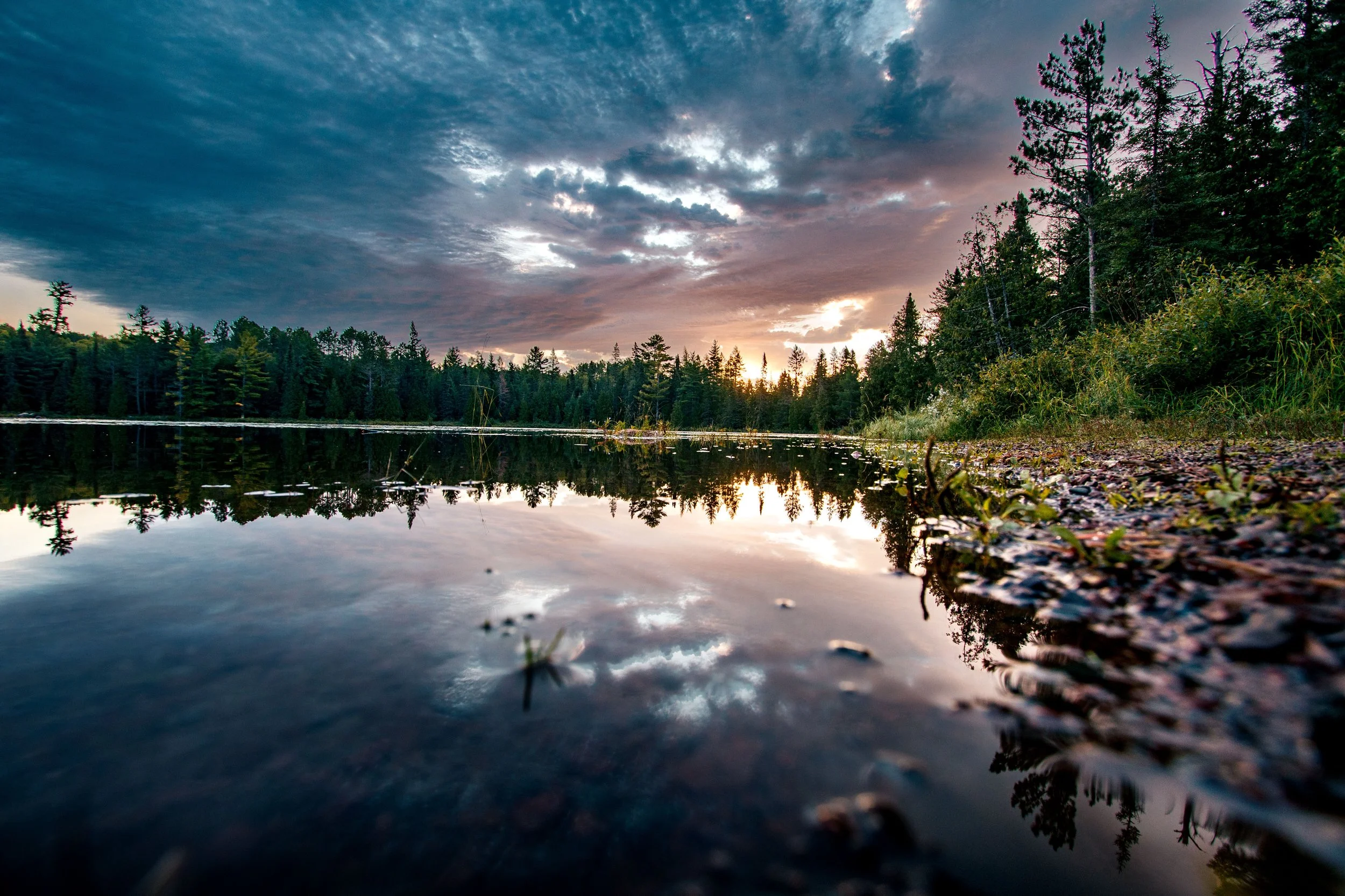 Baker Lake Sunrise