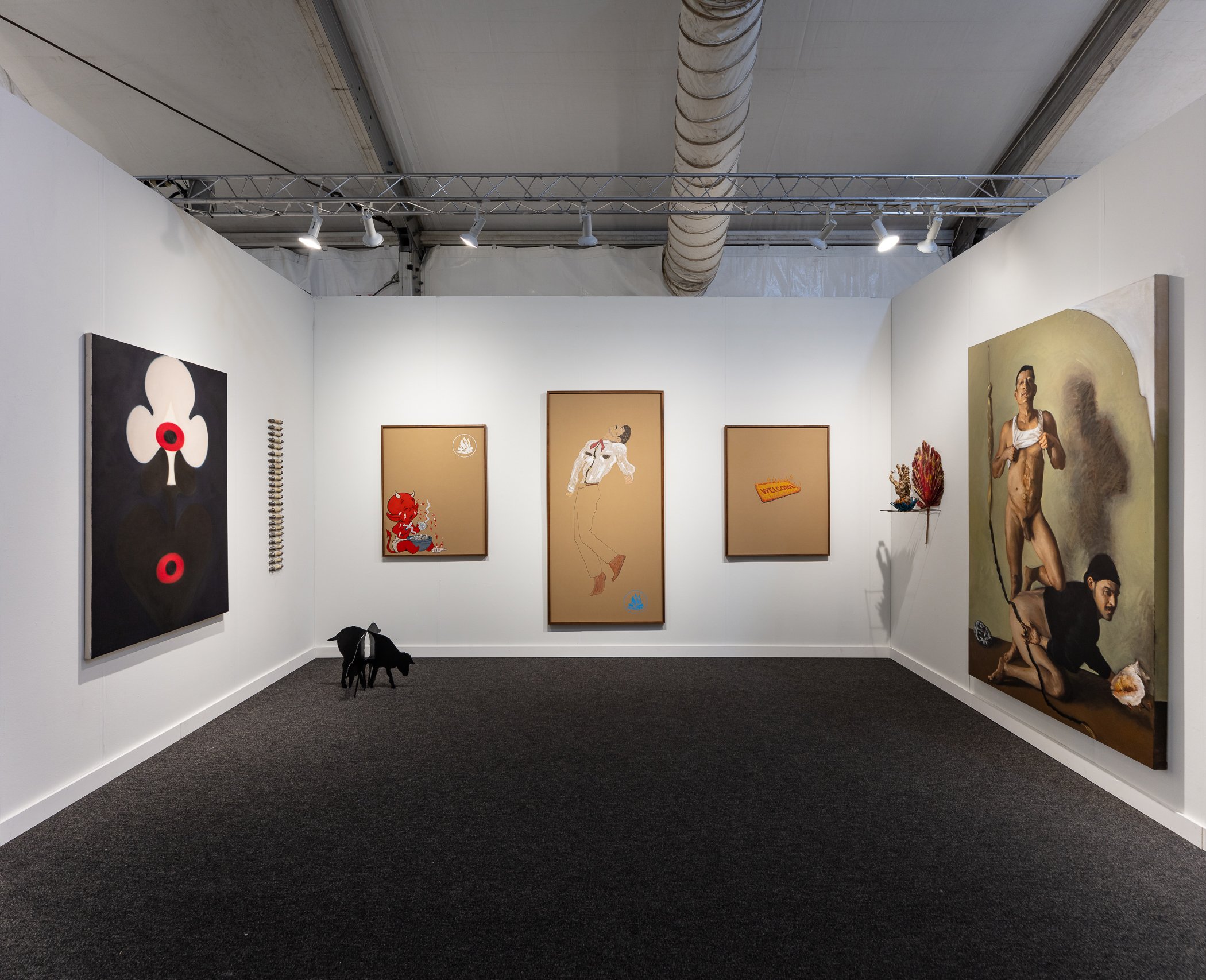 Installation View, Carlye Packer, Booth E-207, Nada Miami 2023