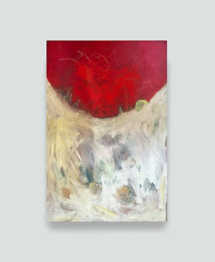  Jools Rothblatt.   Paccasmokes, 2025.  Oil on canvas. 36 x 24 inches. 91.4 x 61 cm.