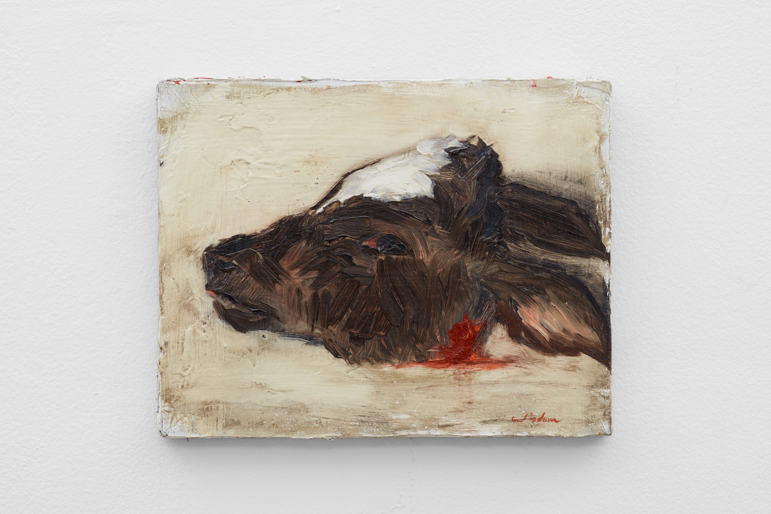 Ireland Wisdom,
Untitled, 2022,
Oil on canvas,
12 x 9 inches
(30.4 x 22.8 cm)