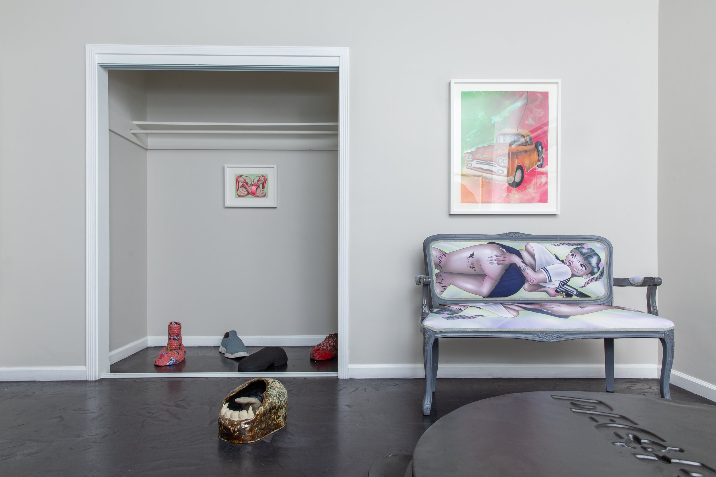 Installation Views, HOUSE PARTÉ, Palms Springs, 2021