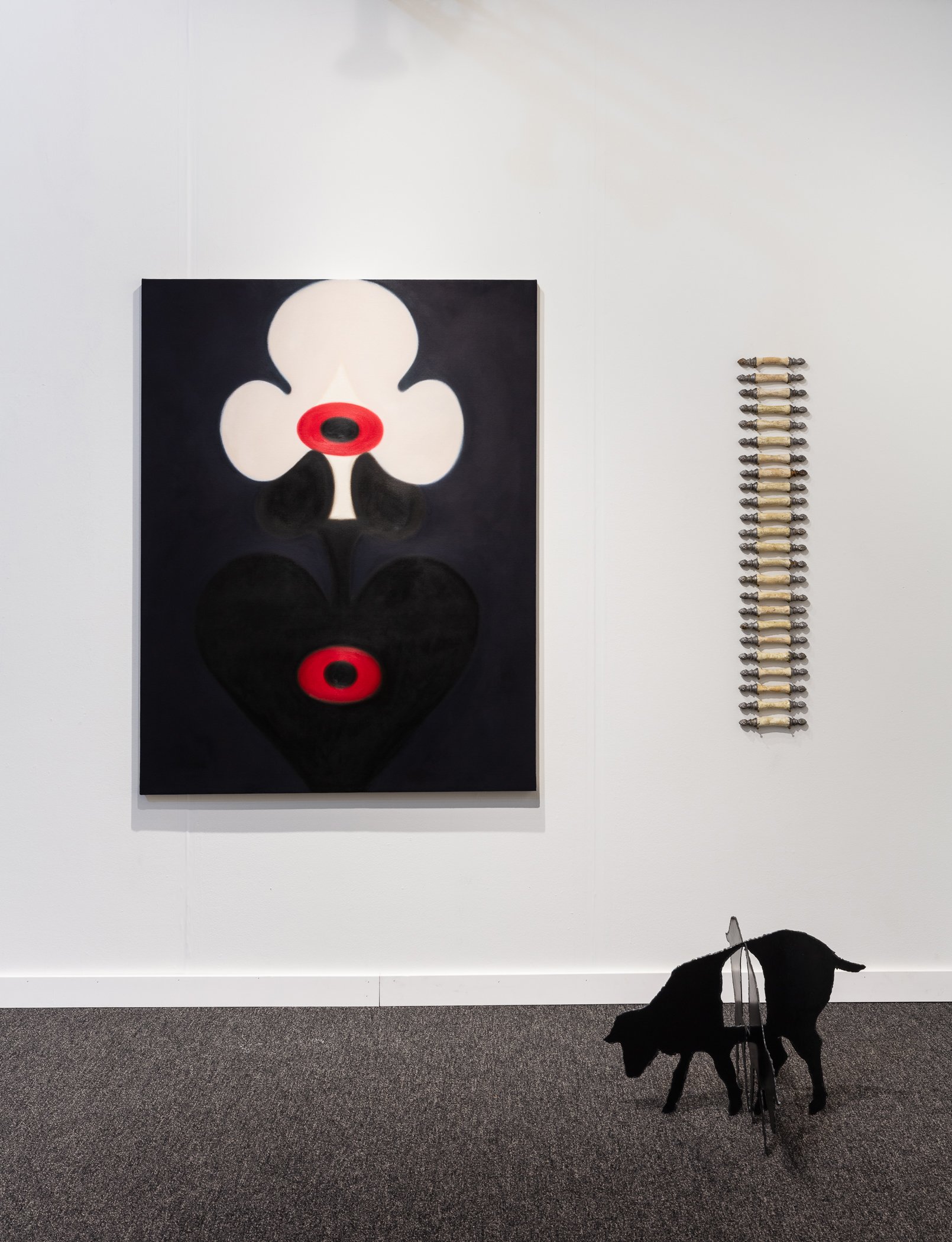 Installation View, Carlye Packer, Booth E-207, Nada Miami 2023
