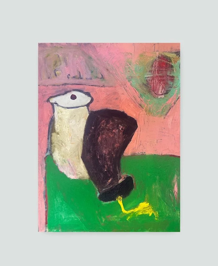  Jools Rothblatt.   Salt and Pissing in the Street, 2025.  Oil on canvas. 24 x 18 inches. 61 x 45.7 cm.