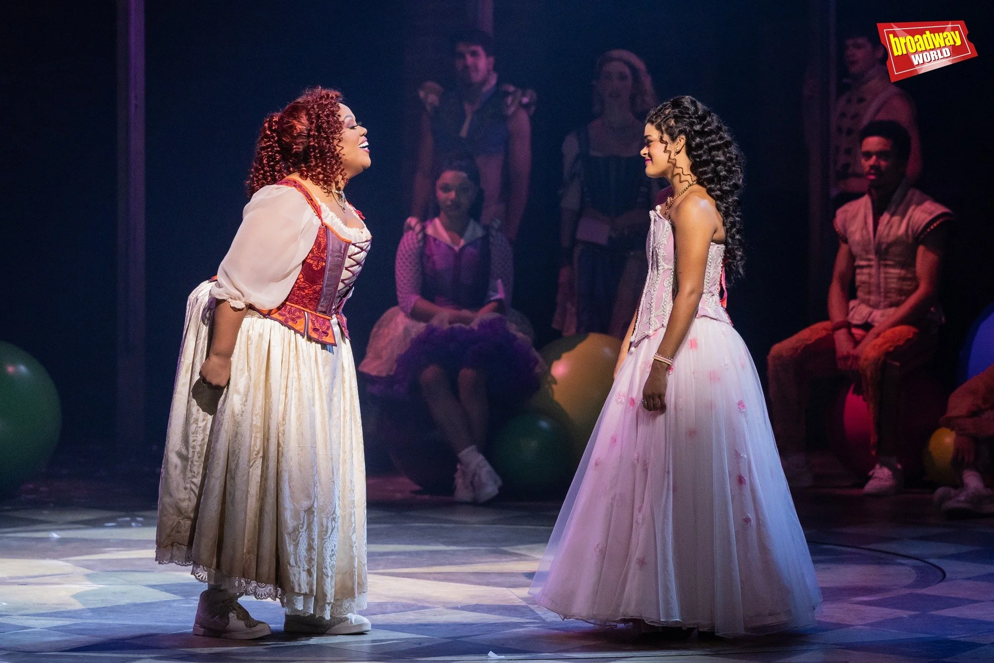 &Juliet Broadway - Juliet wedding corset and skirt (design by Paloma Young, draped by Robert Manning)