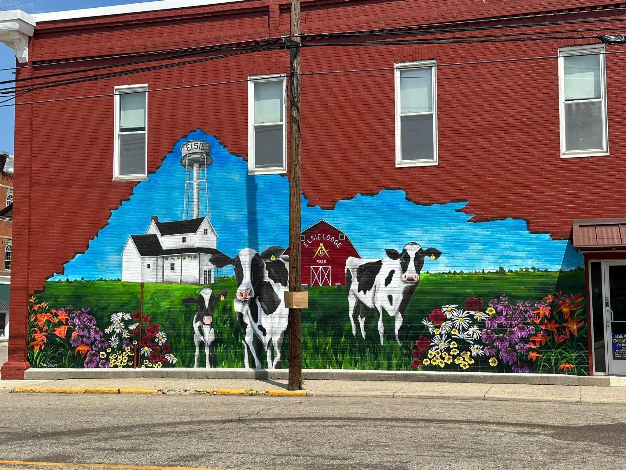 Elsie Dairy Mural