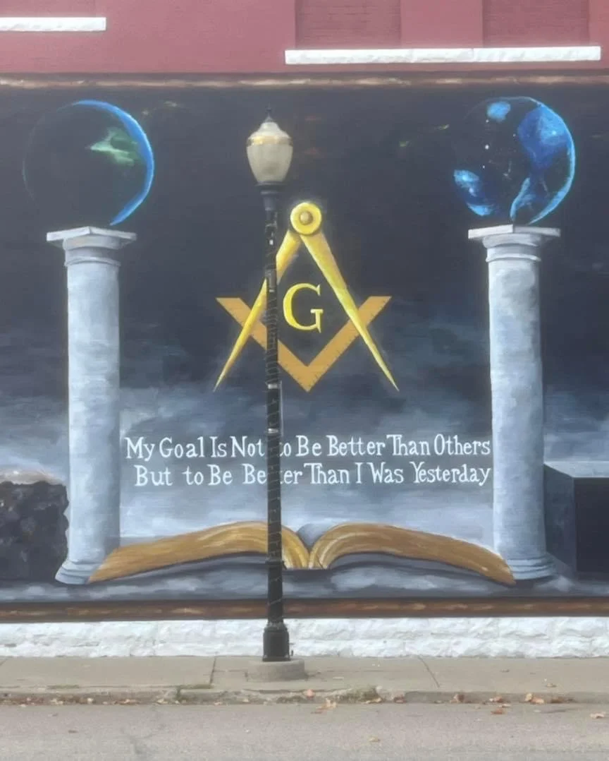 Elsie, MI Masonic Mural