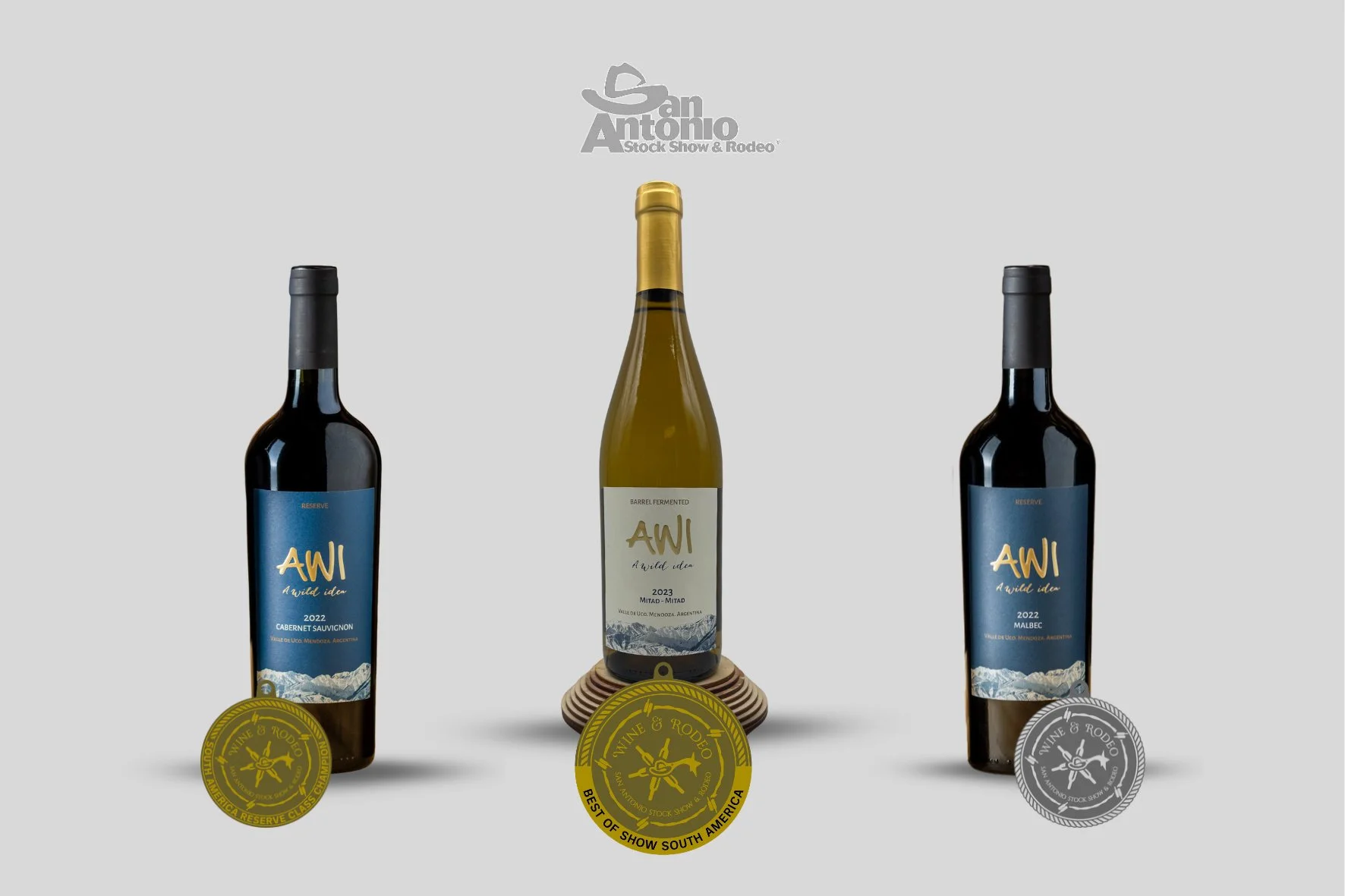 A shared commitment to quality: Three of our wines honored at the San Antonio Stock Show &amp; Rodeo Wine Competition. 