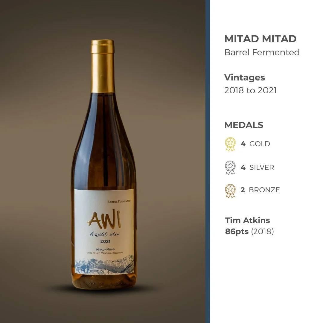AWI Mitad Mitad Barrel Fermented