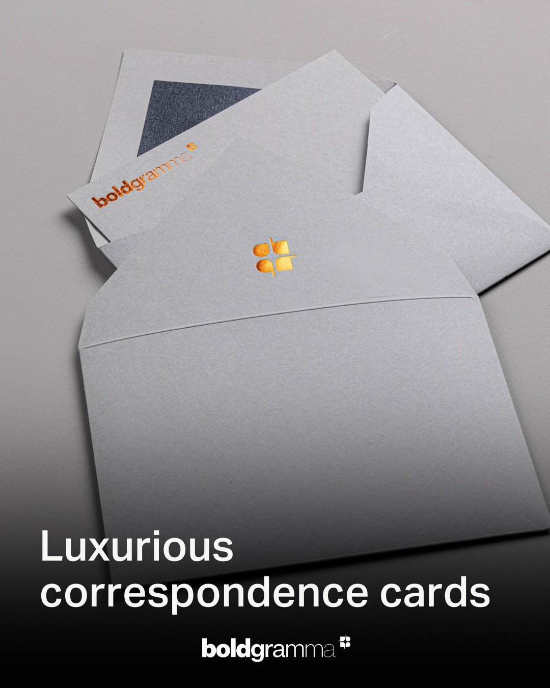 Elevate your correspondence! 👉🏻 Get 20% OFF our luxurious correspondence cards, crafted with precision and available in vibrant or metallic linings. Perfect for any occasion&mdash;make your messages stand out! ✉

Boldgramma I Printing and packaging