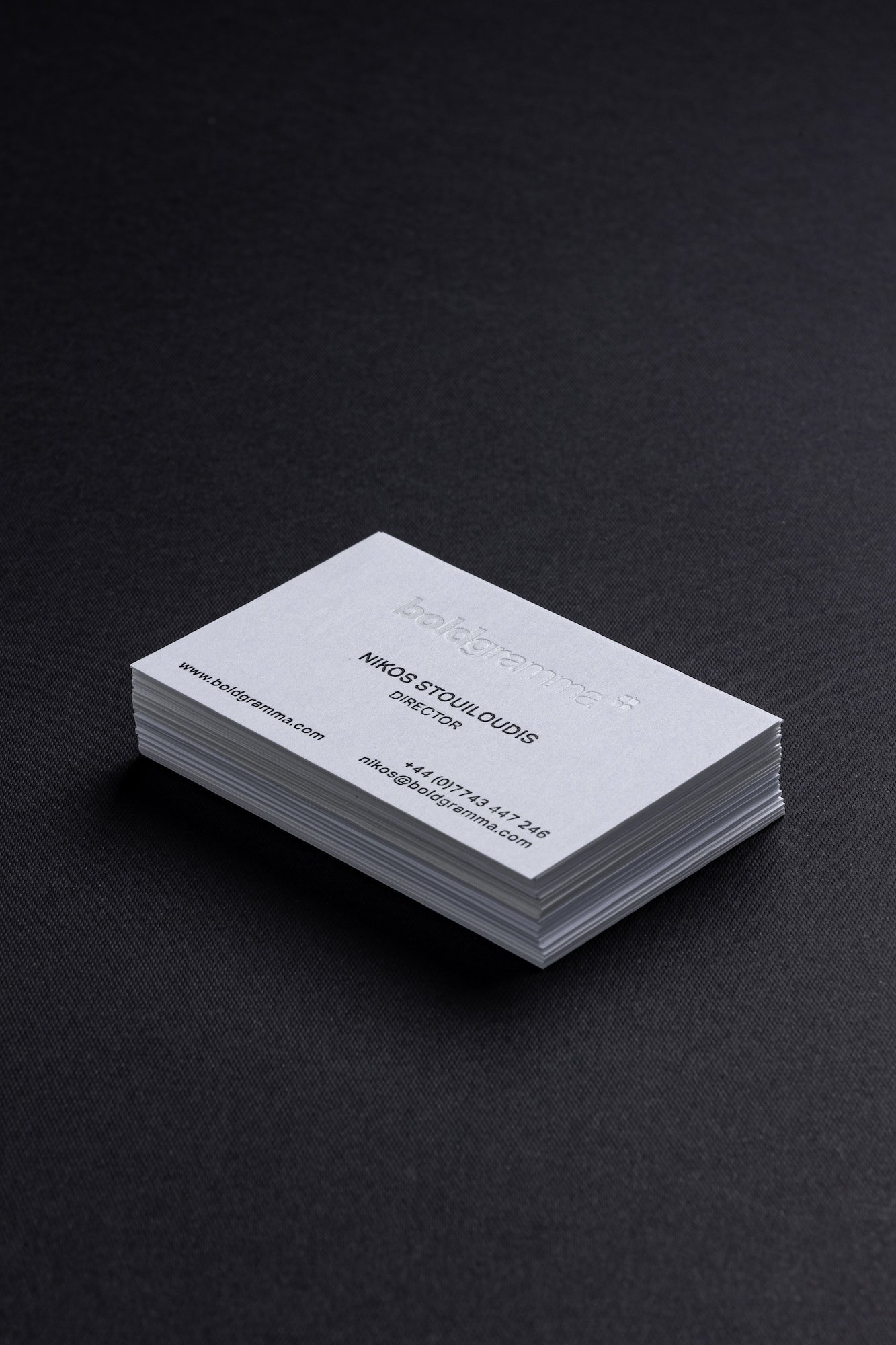 Business Cards Reef White - BoldGramma
