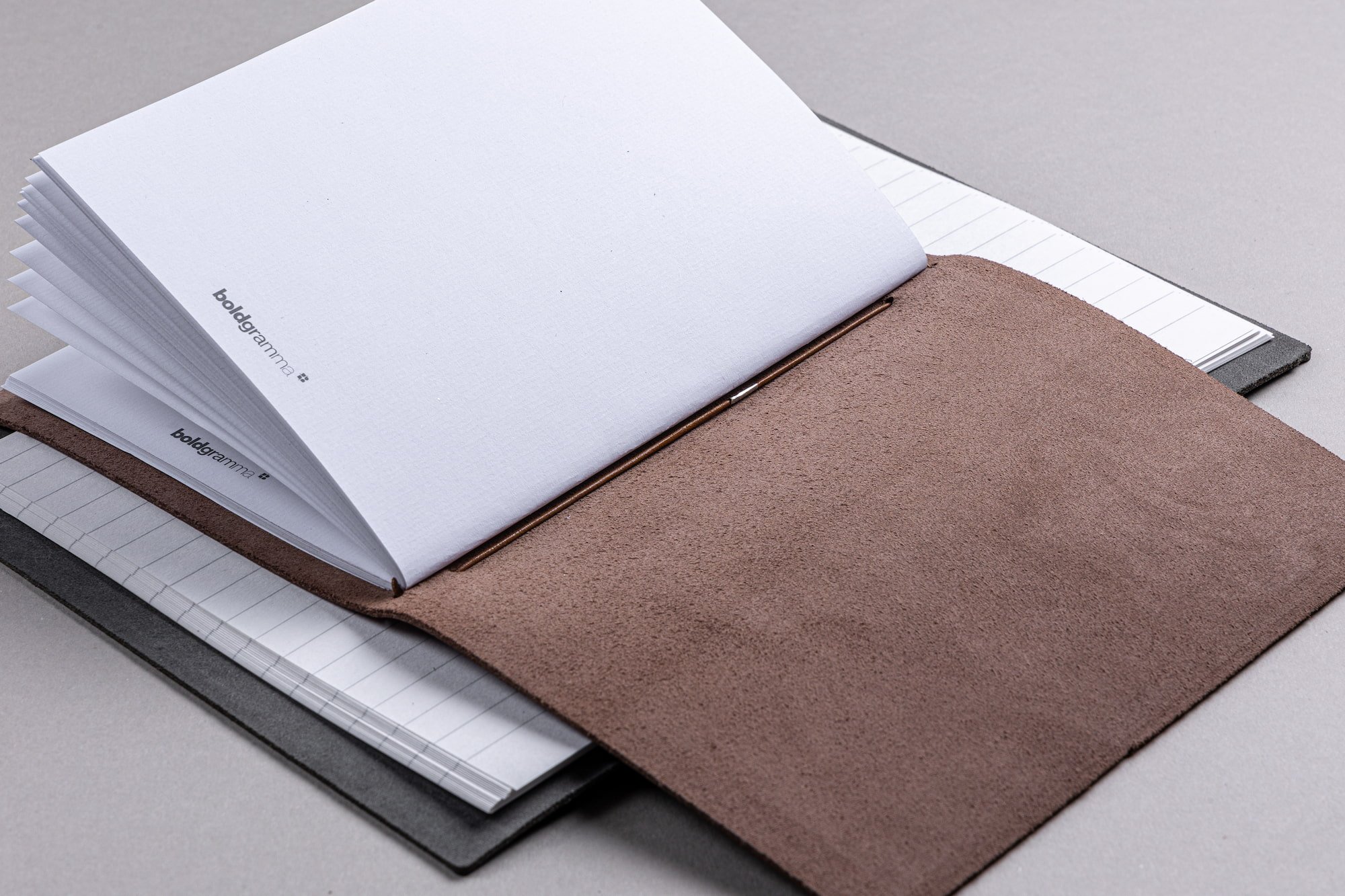 Leather Notebook Black - BoldGramma
