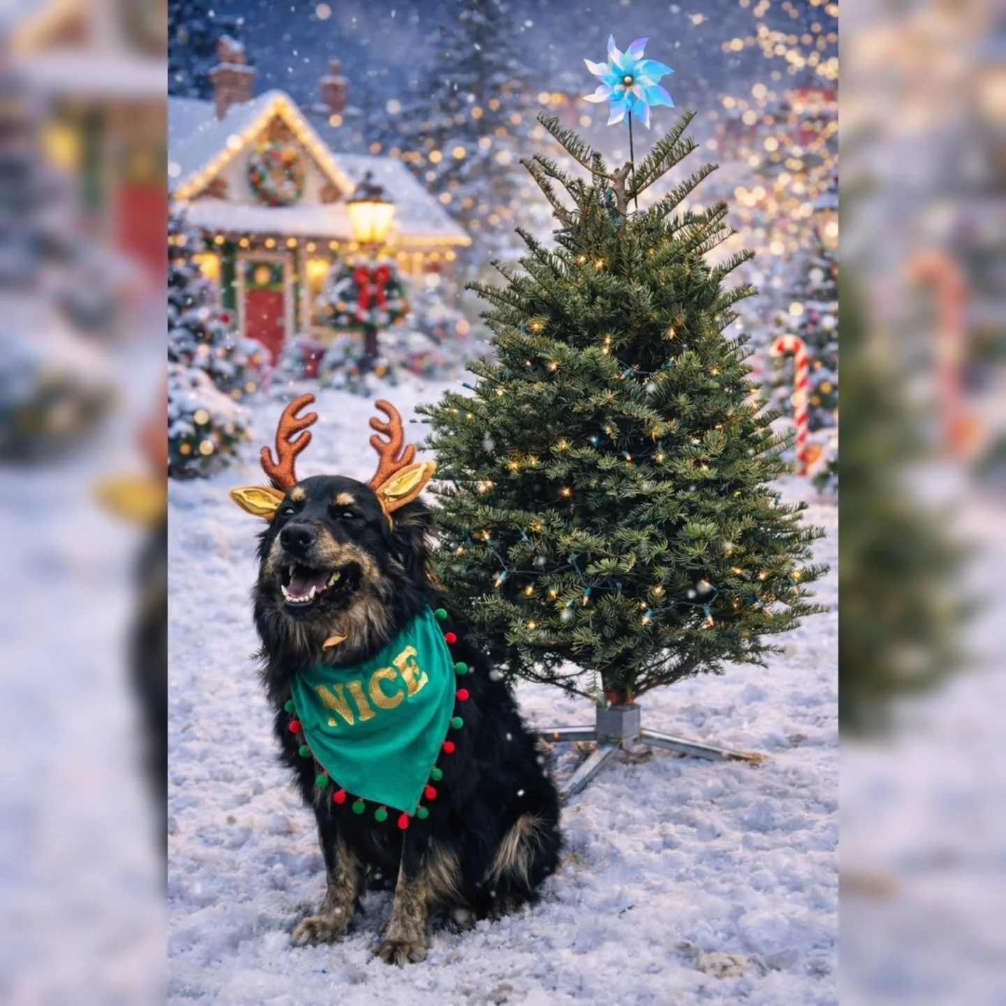 Merry Christmas from the dogs training or boarding with me this holiday season!