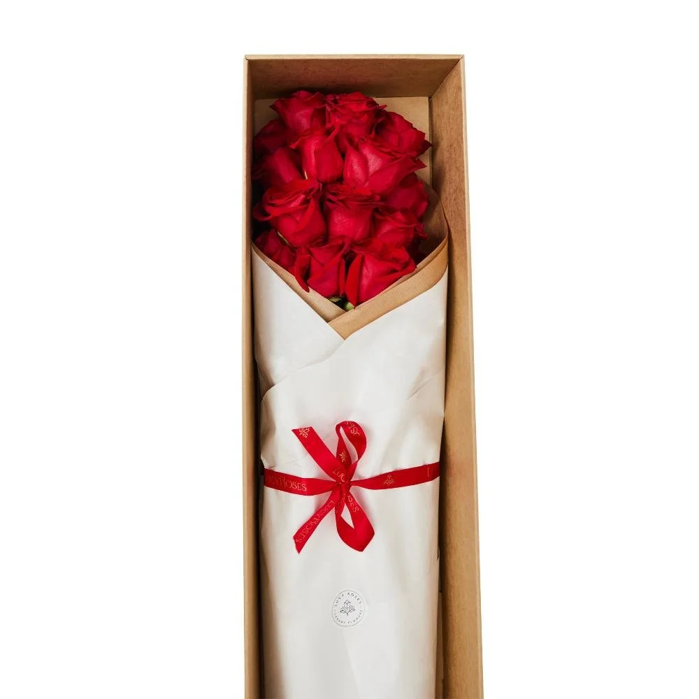 Delivery of luxury long stem roses — Lucy Roses