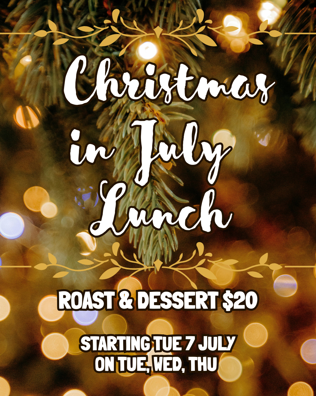 Christmas in July Lunch