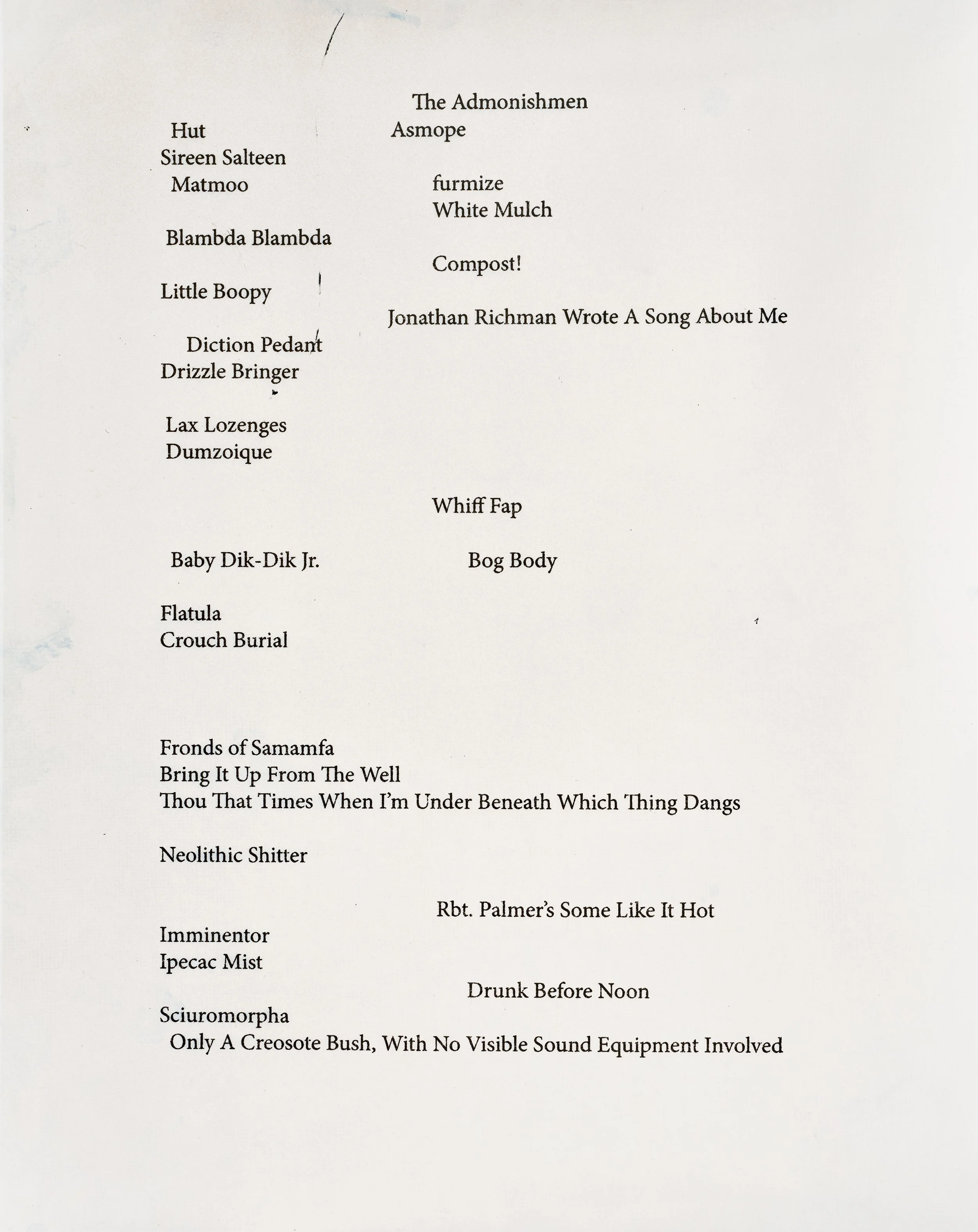 Free Band Names (b)