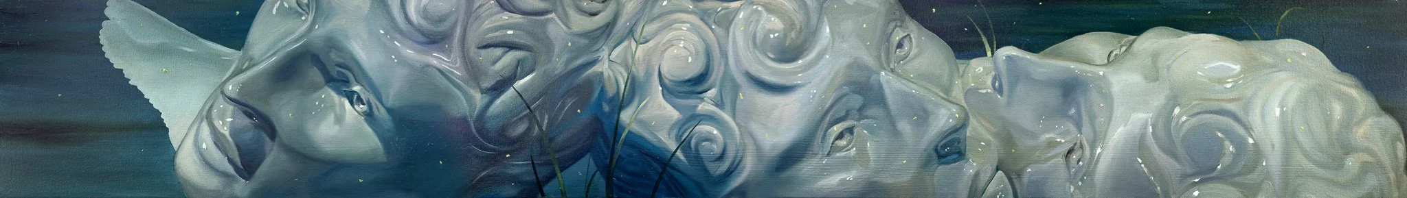 COLD HYDRANGEA
oil on canvas | 12" x 84" | 2025