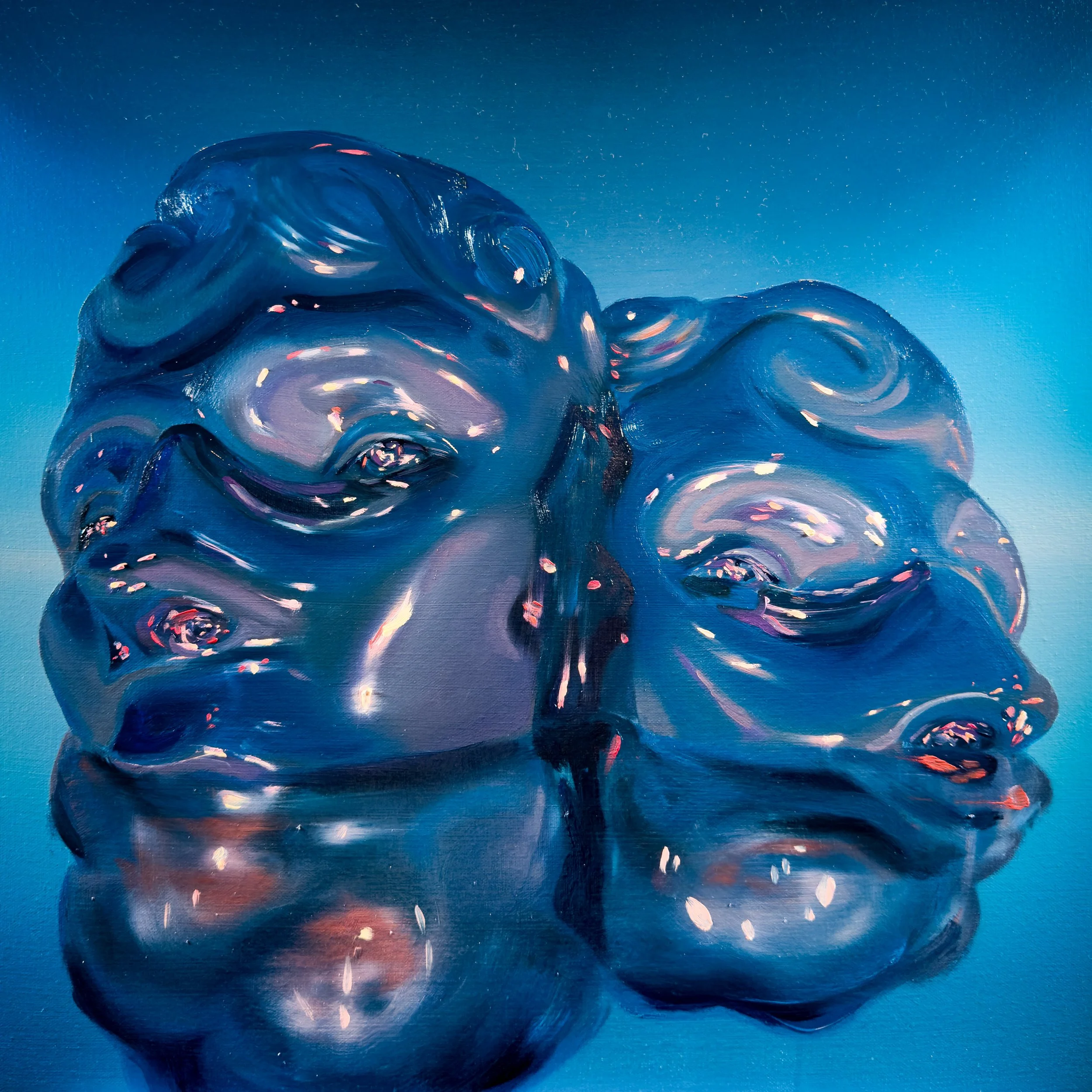 GLAZED, 2024
oil on canvas
24" x 24" (60.96 x 60.96 cm)