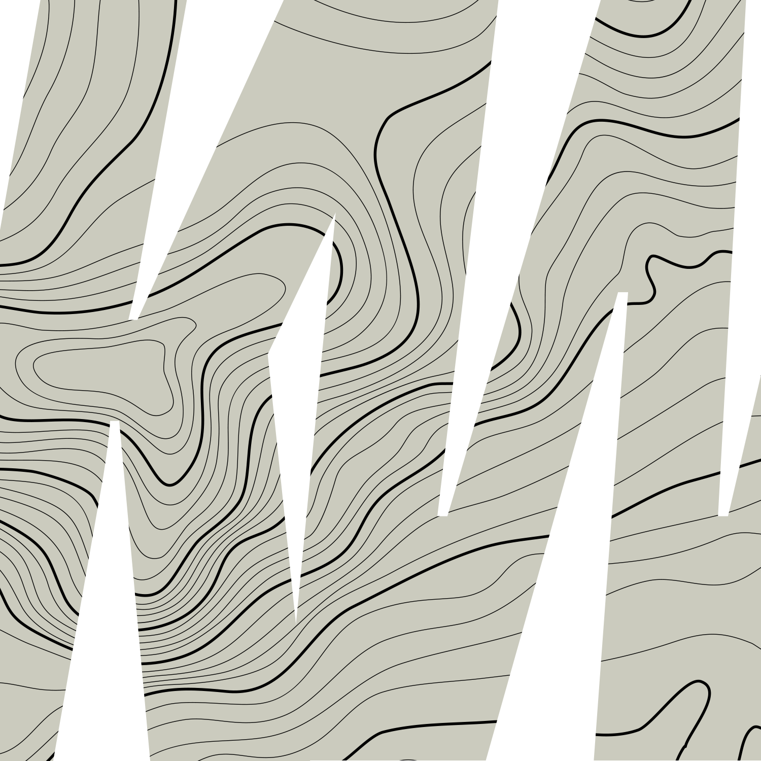 Close-up of the knowhere outdoors logo