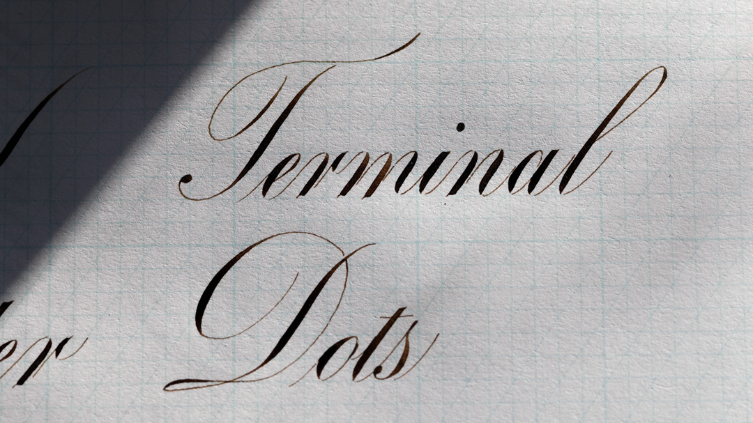 This week I learned: A Deep Dive into Engrosser’s Script Majusculic Terminal Dots