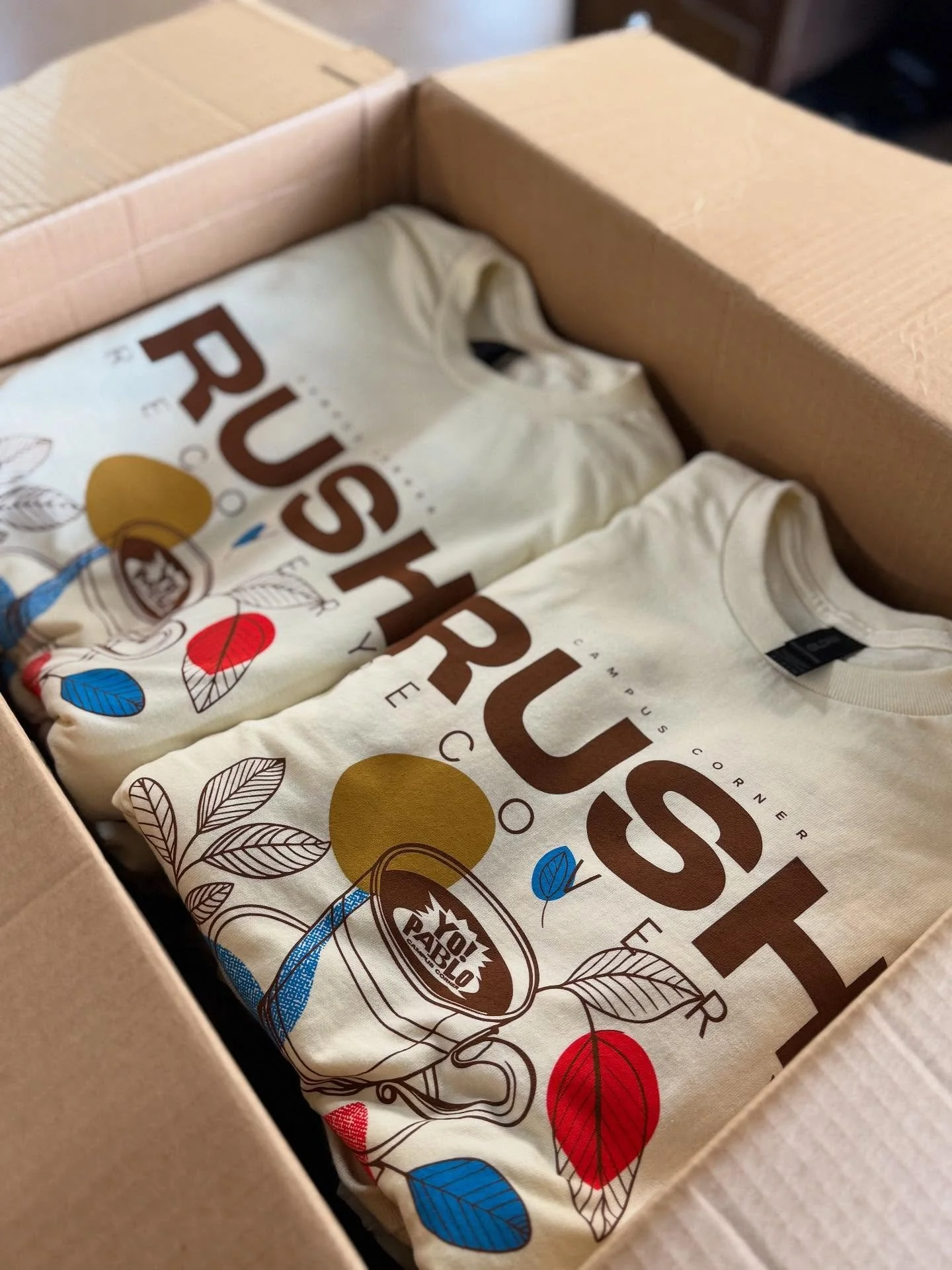 Shirts! If you need shirts for your organization or event, reach out or visit our website. We&rsquo;d love to help!