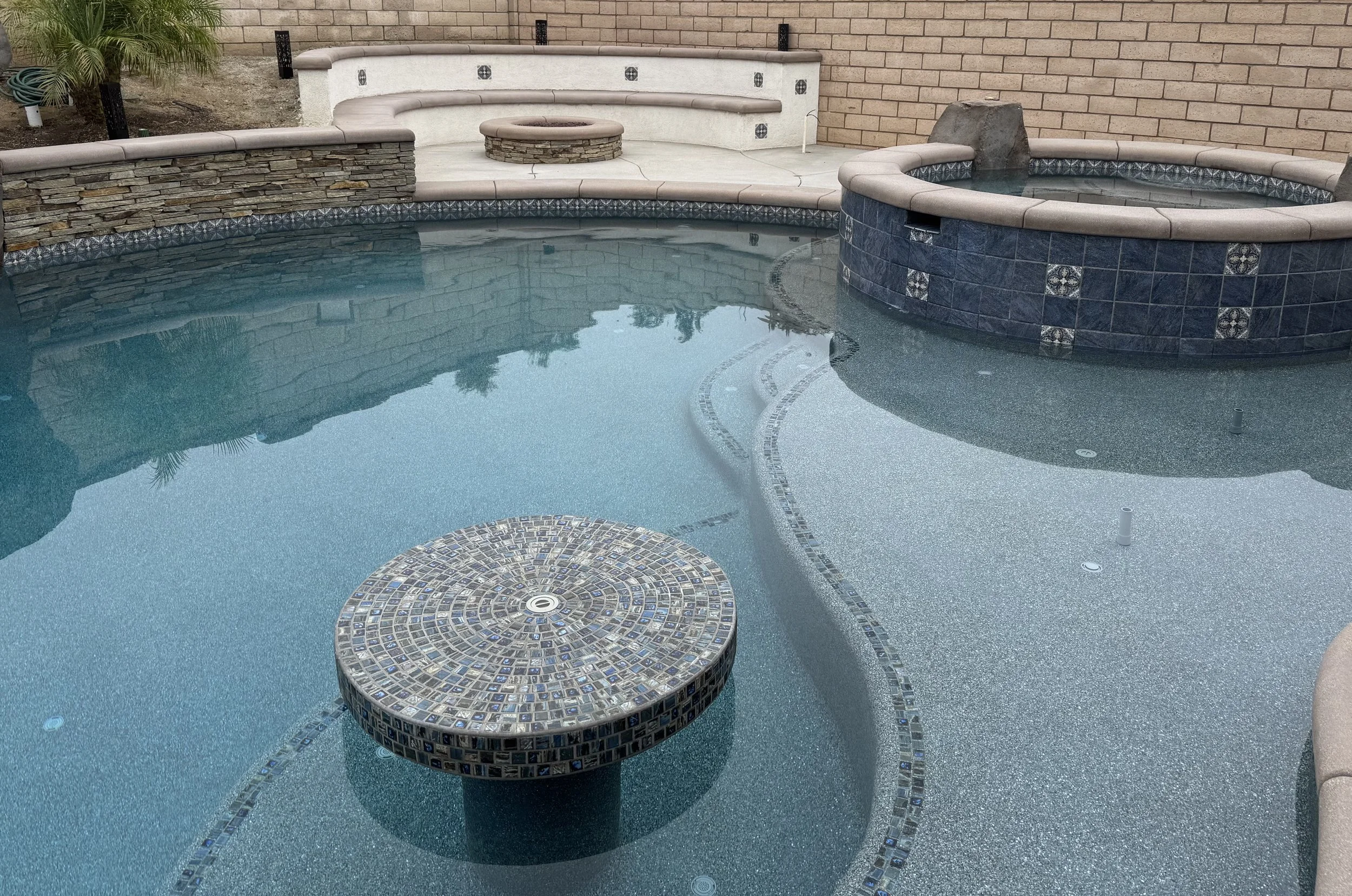 Pool Remodel Finishes
