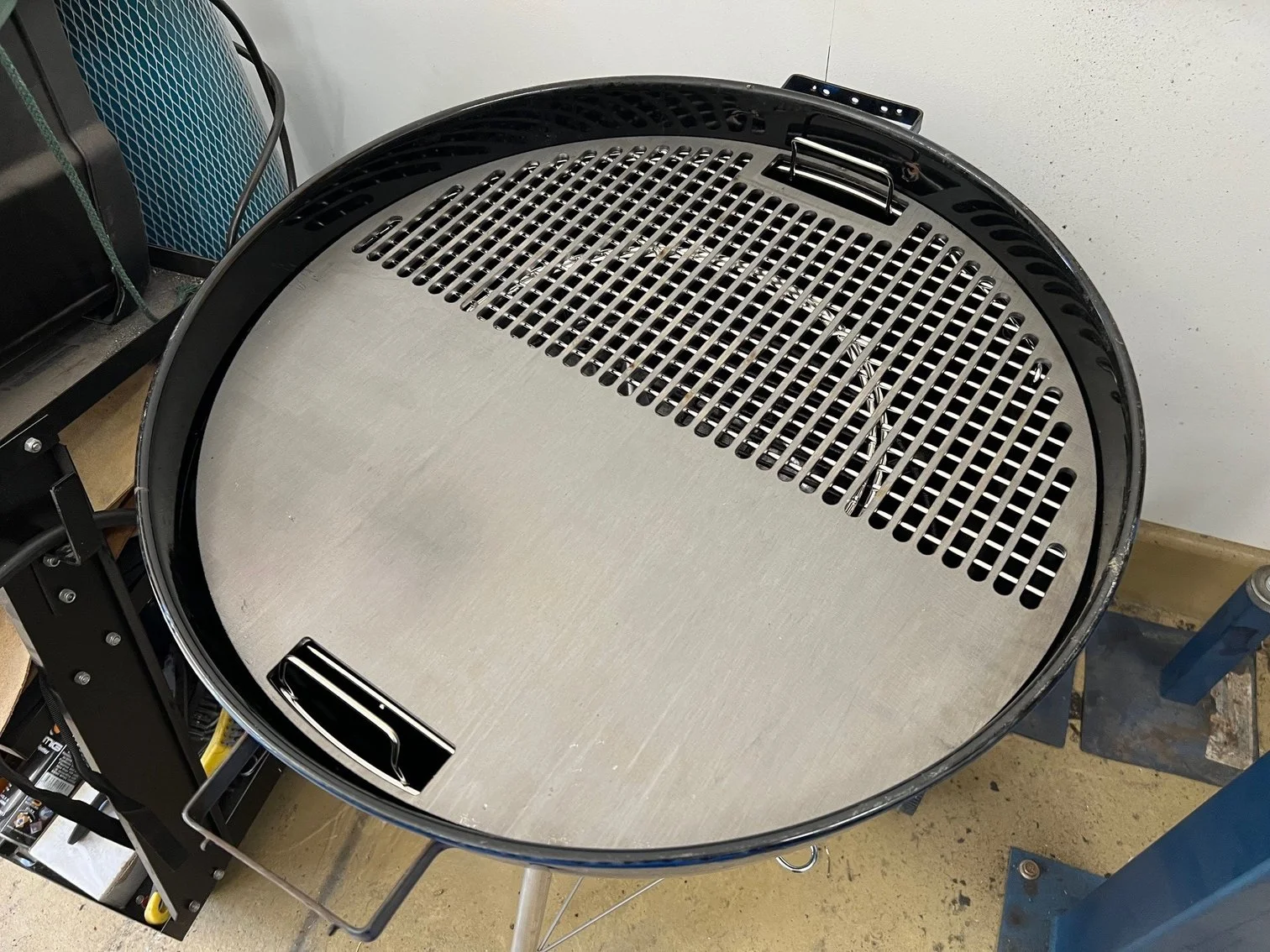 Kettle 57cm/22in Smash Plate Half/Half — CLD Fabrication