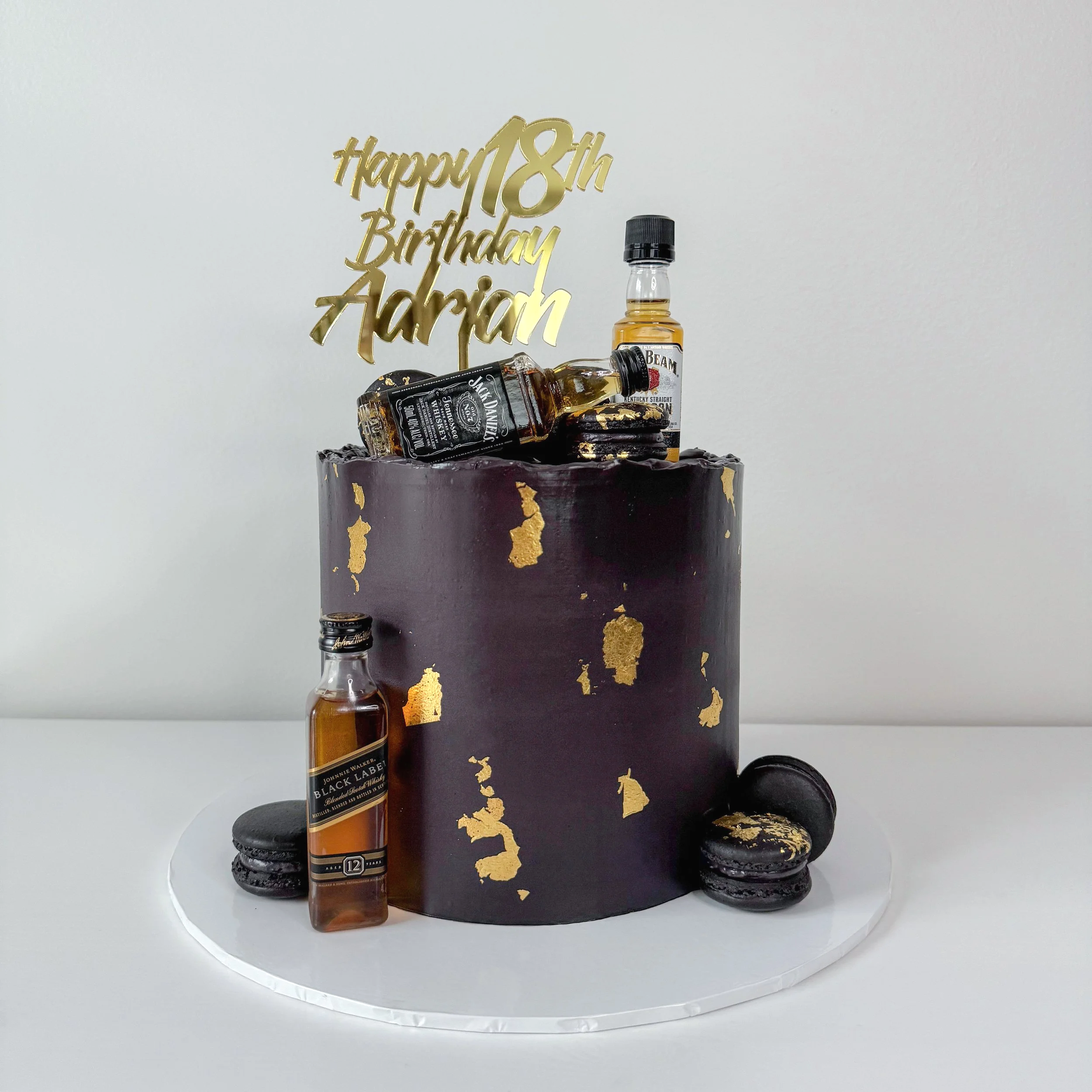 Personalised Happy 18th Birthday Cake Topper