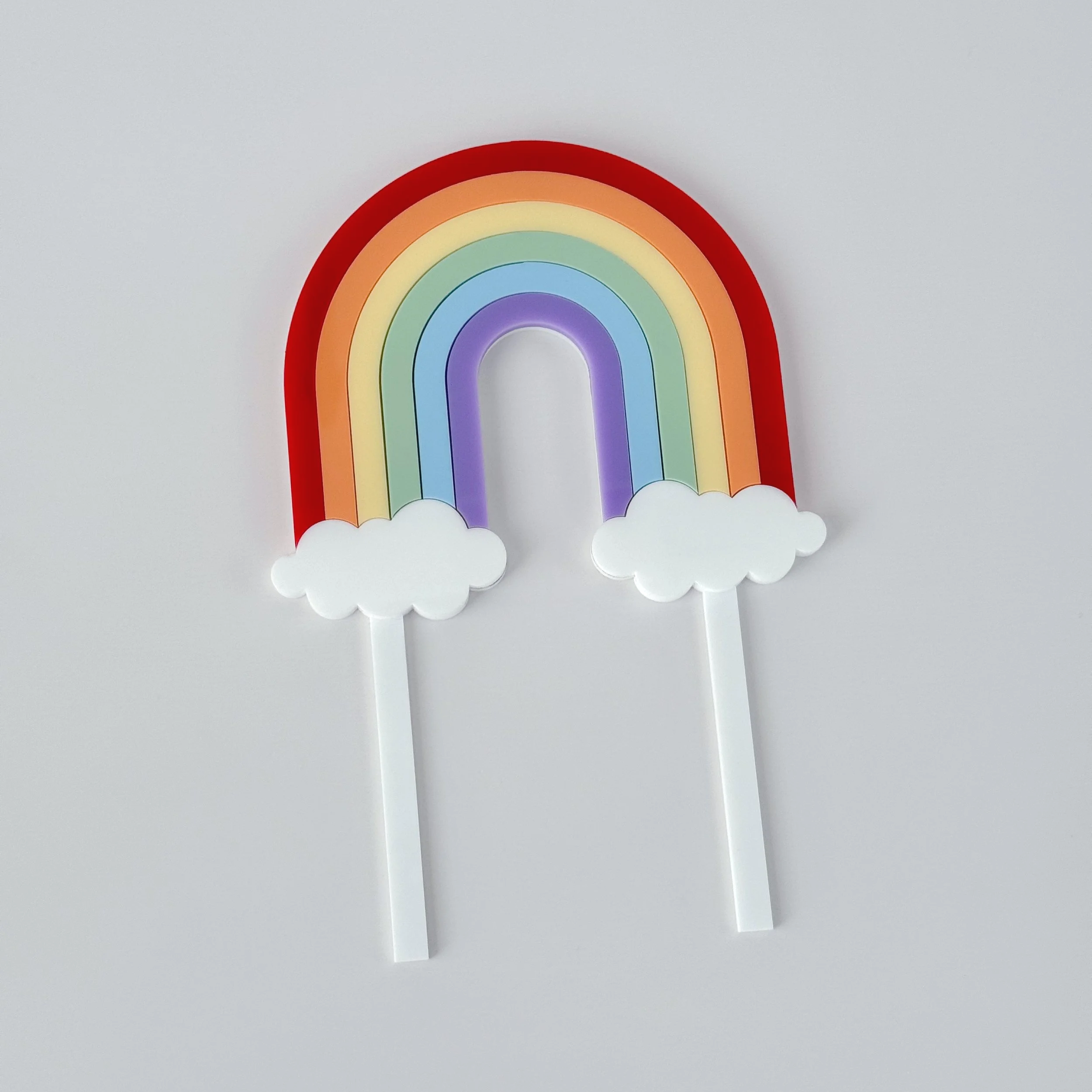 Rainbow Cake Topper