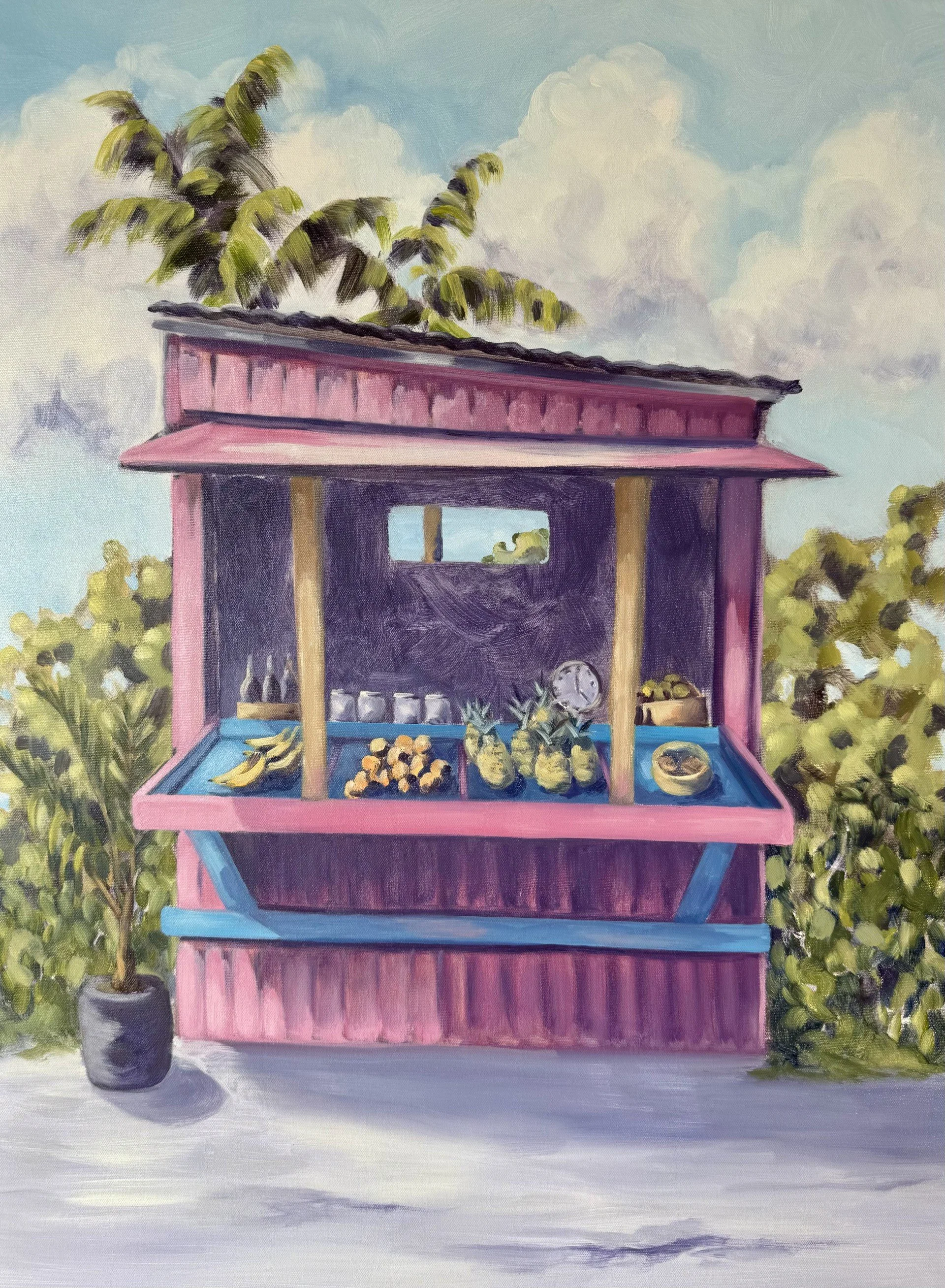 "Stand" 22"x30" - available