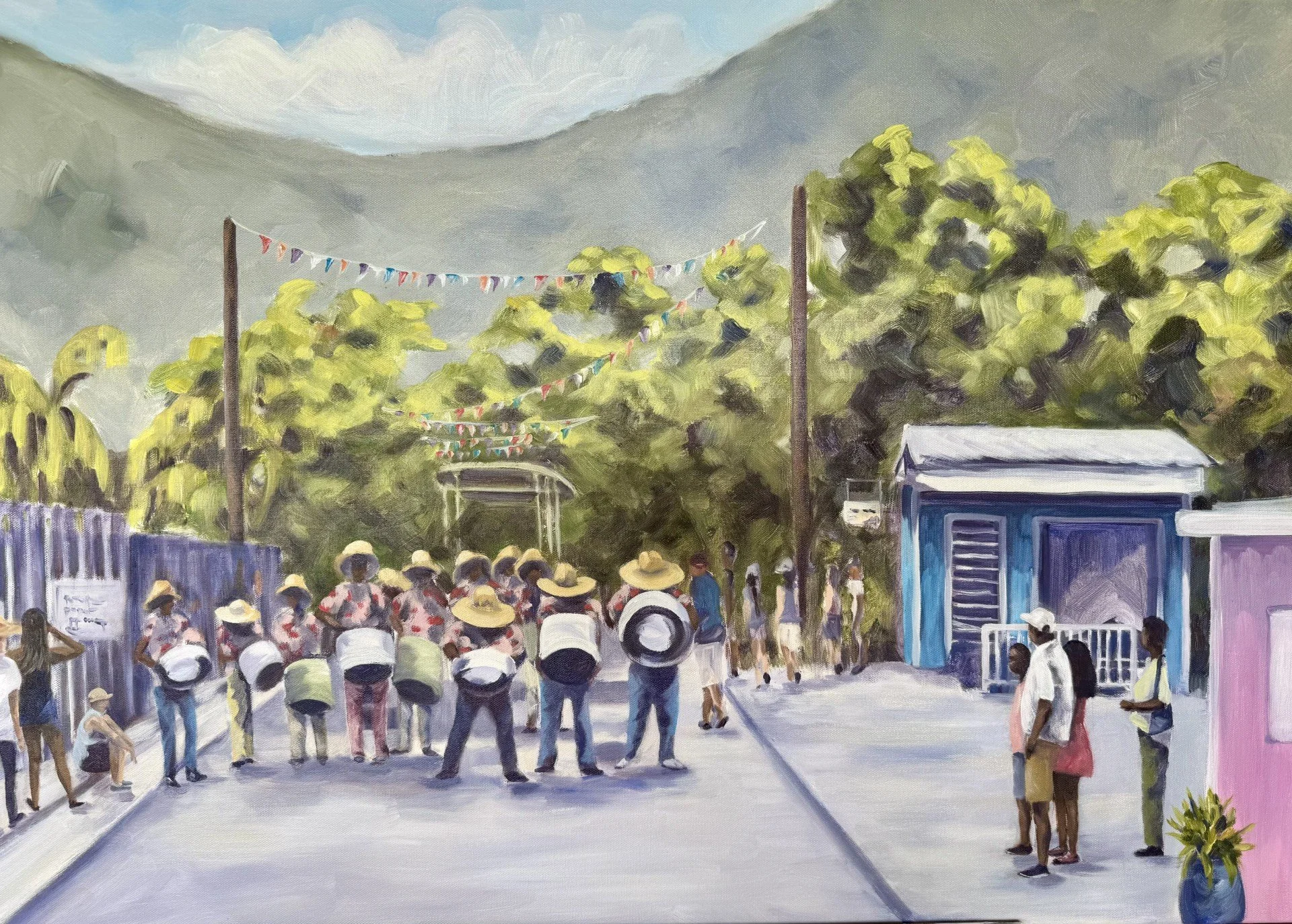 "Pan in Motion" 24"x36" - available