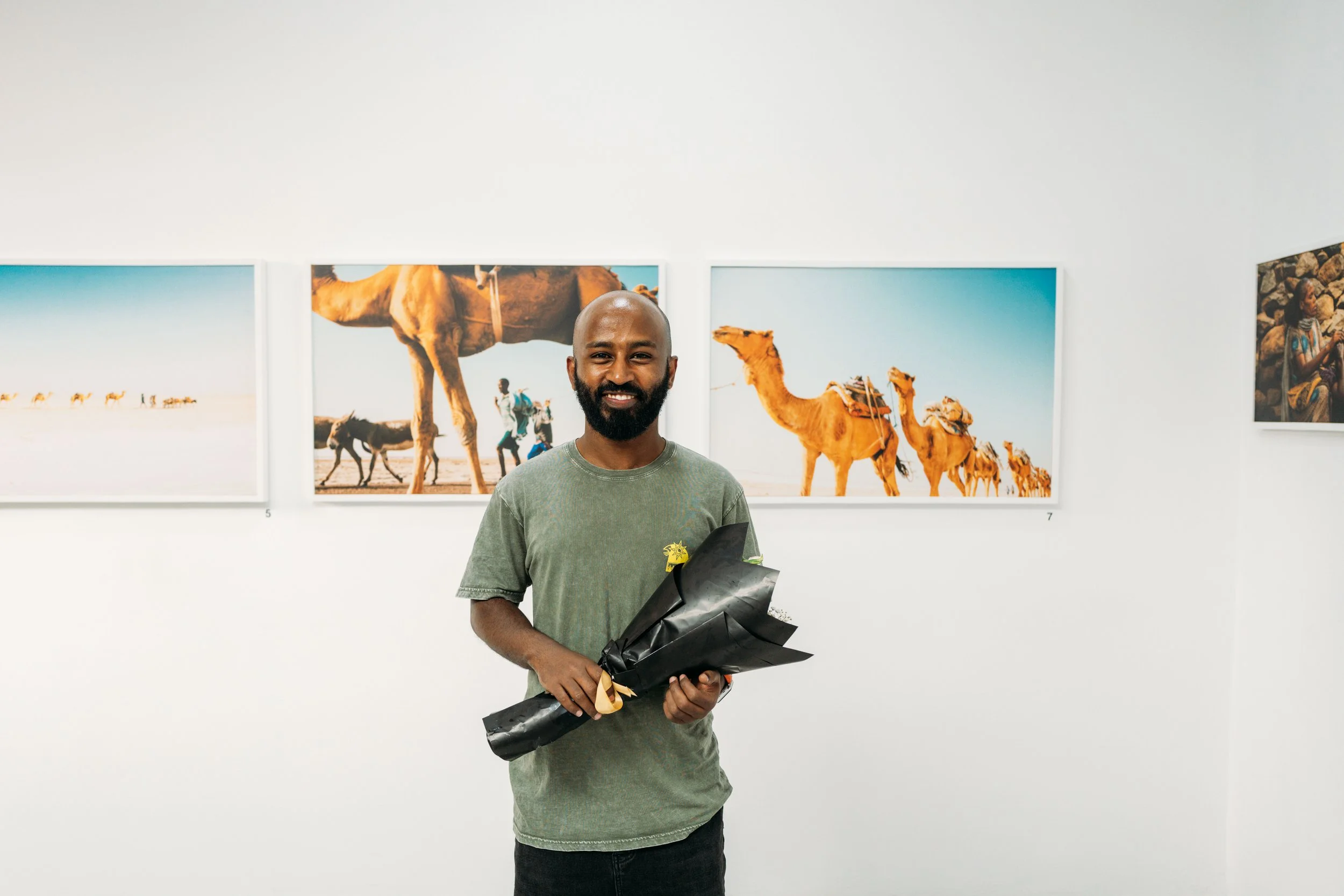 Click the photo to watch the interview.