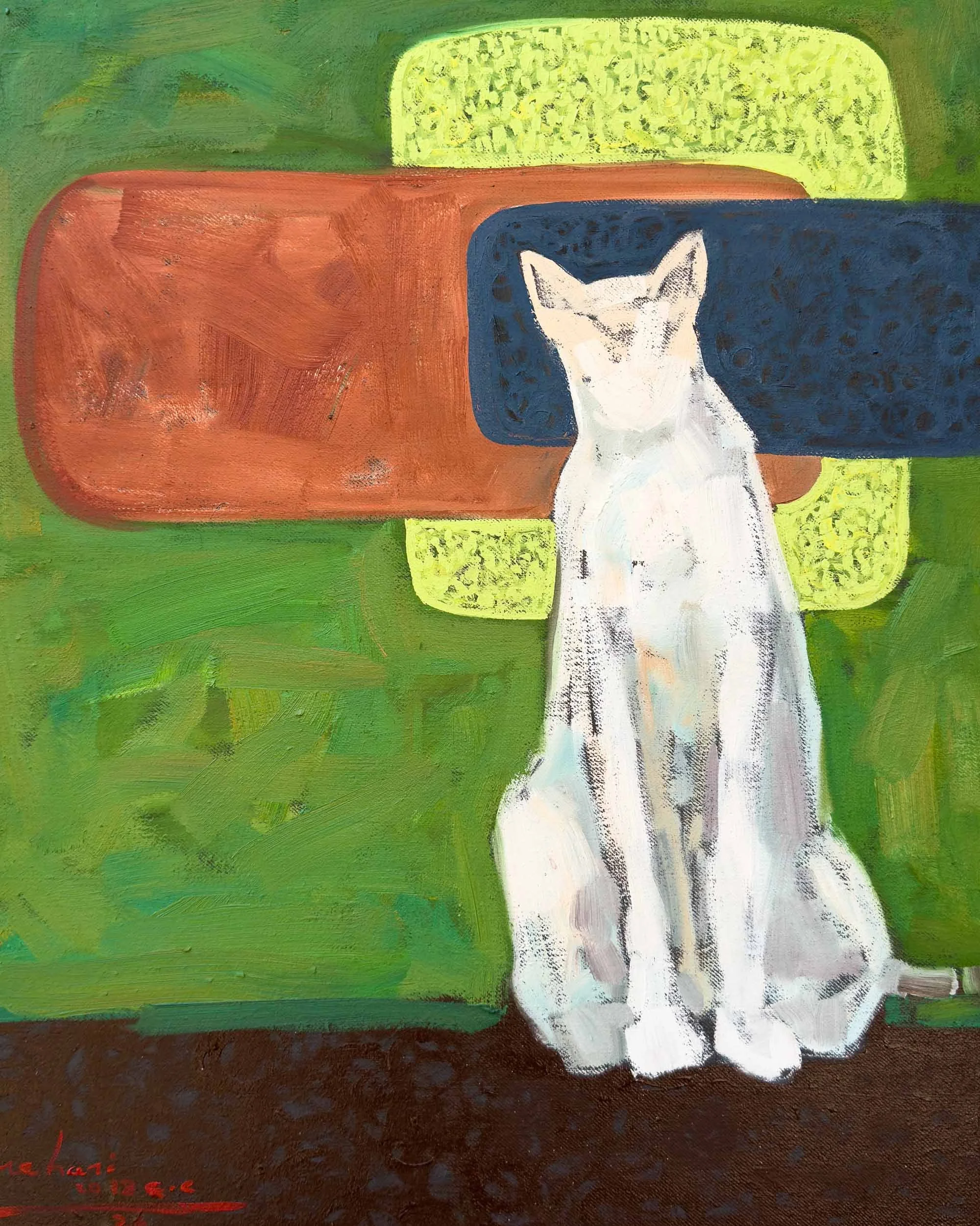 የፍለጋ ትዝብት 
search Insight
"A journey of self-seeking, reflecting a spirit of peace and purity—the ultimate embodiment of solitude's patience."
​size-
media-oil on canvas
Price-84,000 ETB | 520 USD | 450 EUR
