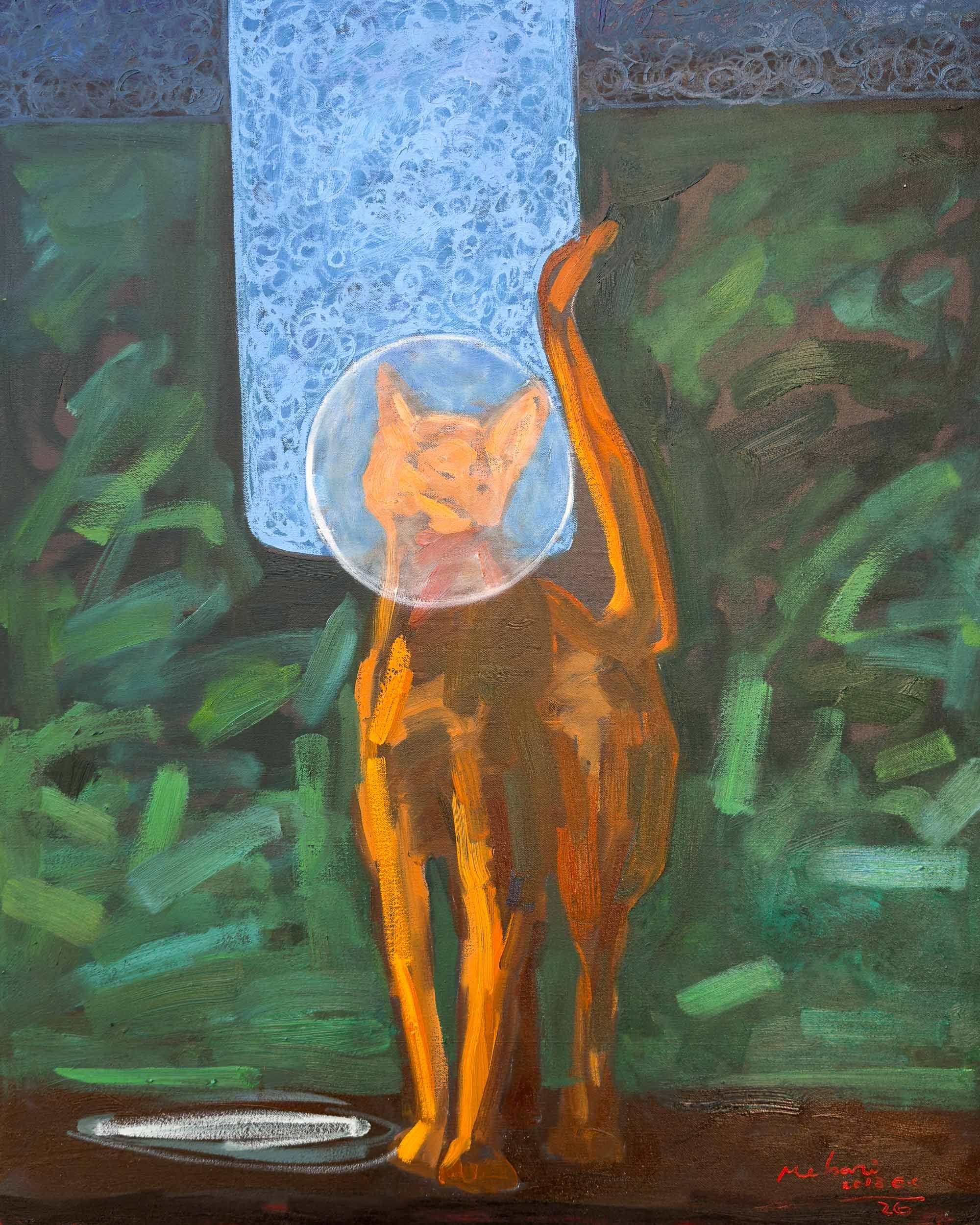 ርዕስ አልባ
untitled
A secret whisper of conscious trust, within the divine vision of blue light, reveals a hidden intimacy that reflects the pure essence of freedom
size-100cm x 80cm
Media-oil on canvas
Price-112,000 ETB | 695 USD | 600 EUR