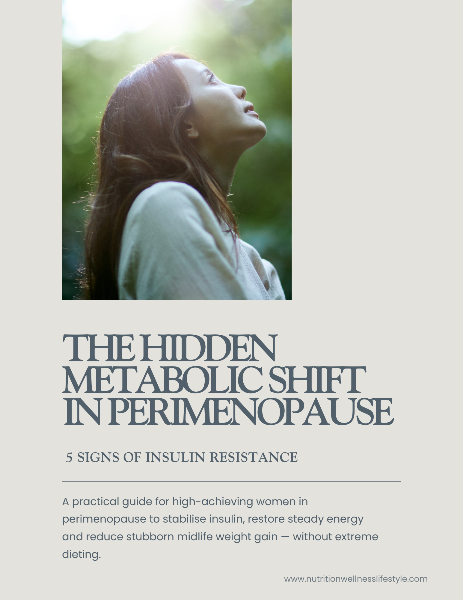 Free download!

Understand the hidden metabolic shift in perimenopause. Learn 5 early signs insulin sensitivity may be changing — and how to restore stability.