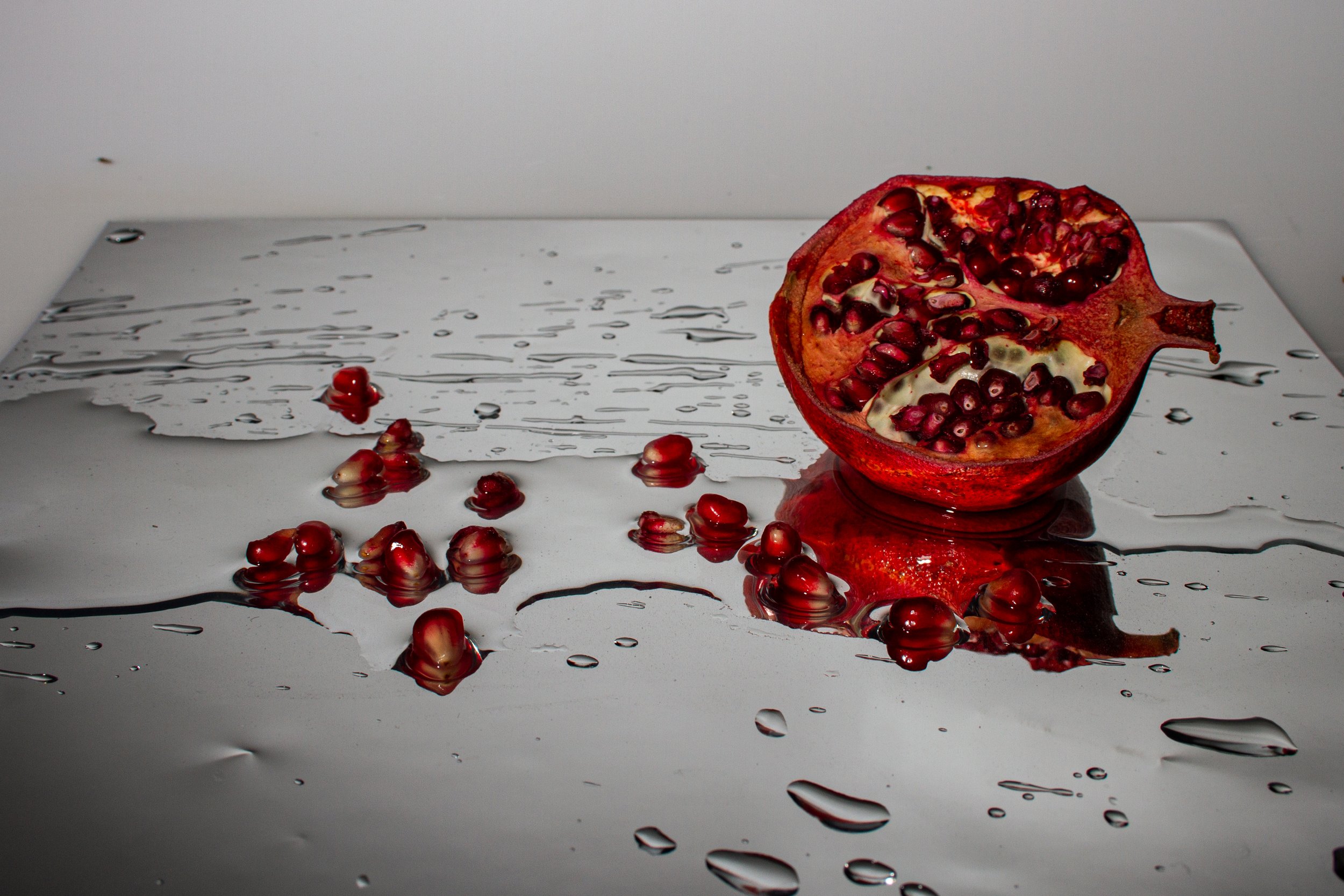 Crimson Reverie: A Visual Symphony of Transience