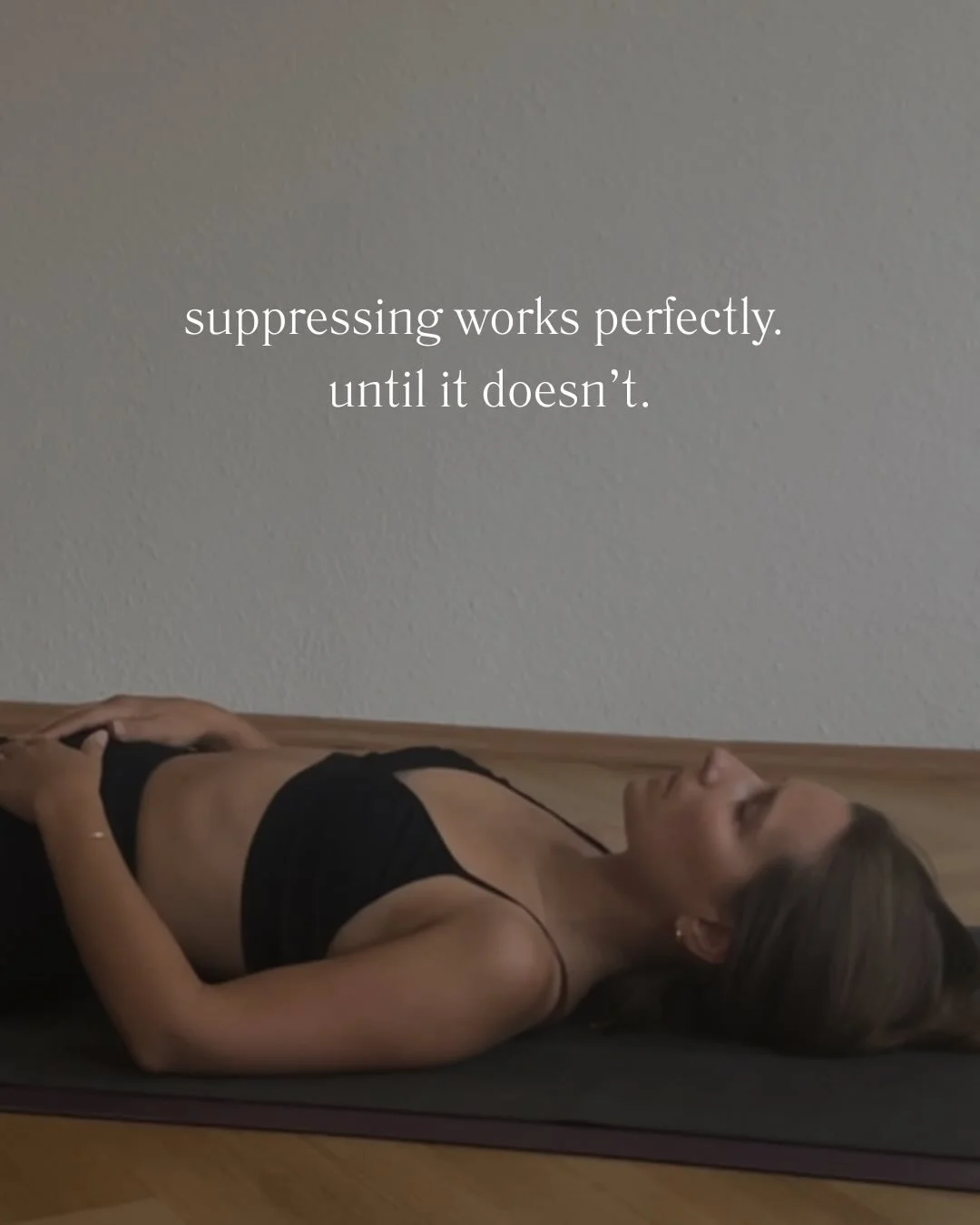 your body has been keeping track of everything you didn&rsquo;t allow yourself to feel. the tension in your shoulders. the jaw clenching without you noticing it. and then at some point it stops being subtle. start paying attention before it gets to t