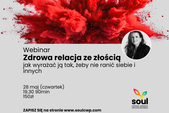 Webinar: Zdrowa relacja ze złością — jak wyrażać ją bez ranienia siebie i innych