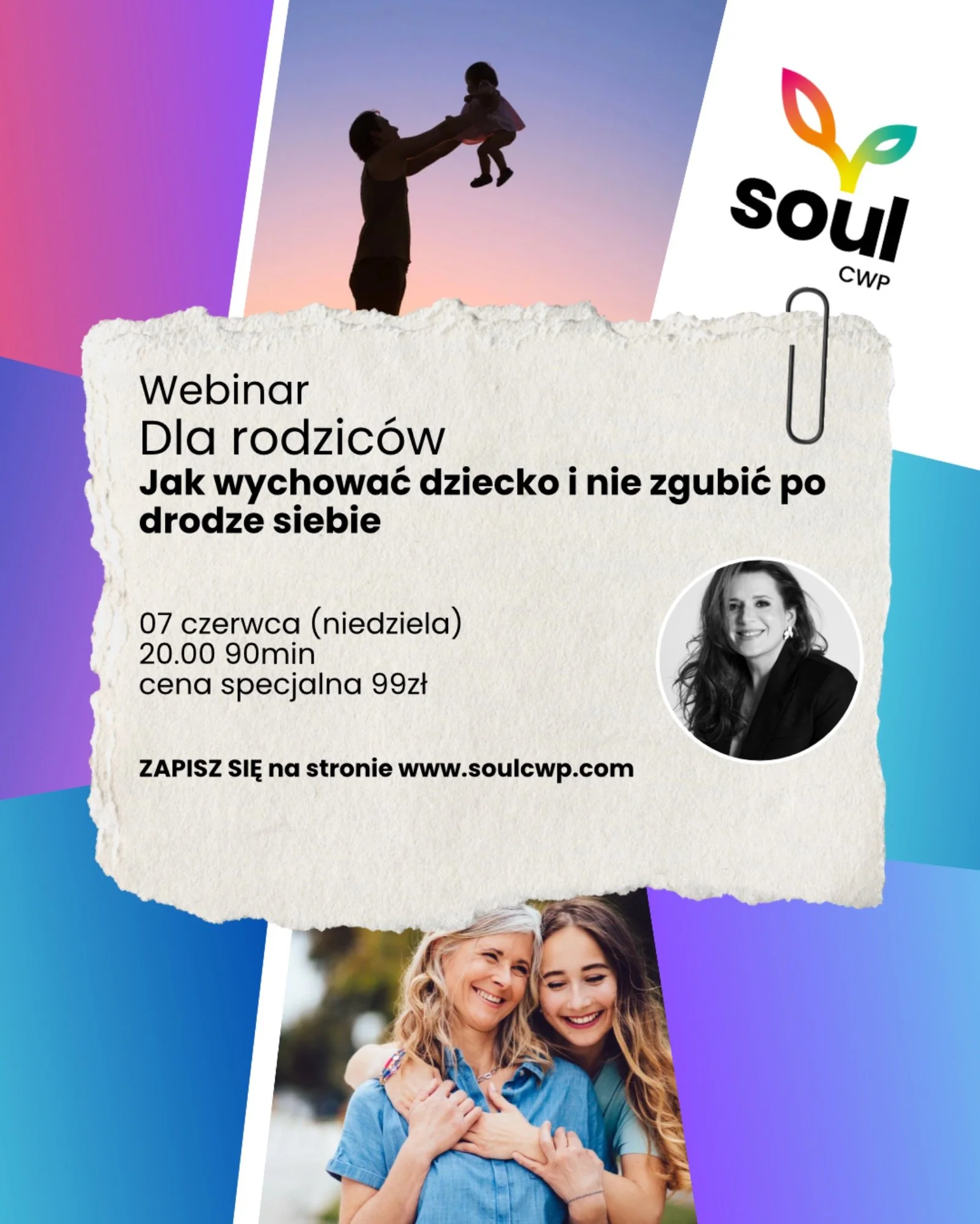 Jak wychować dziecko i nie zgubić po drodze siebie - webinar dla rodziców