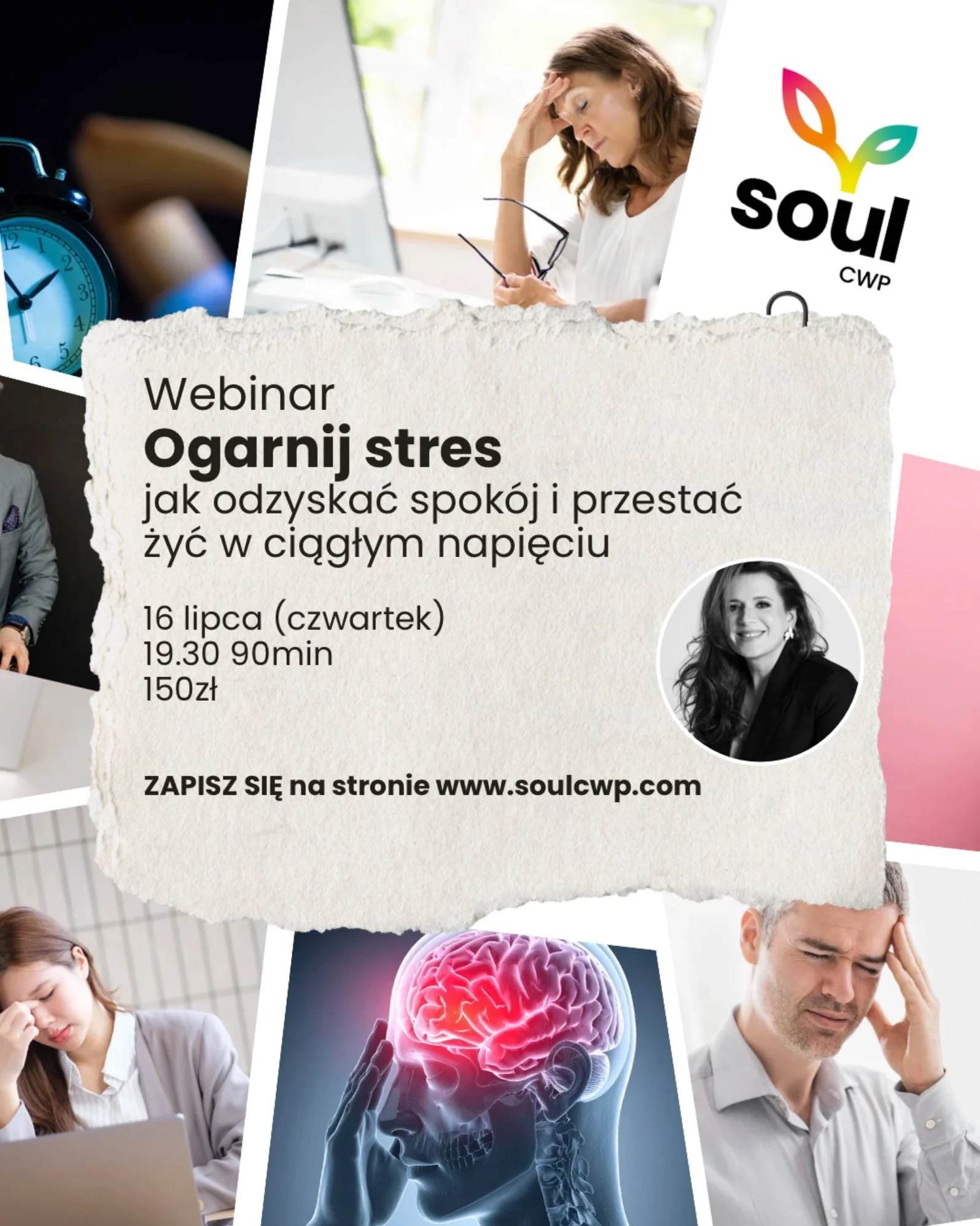 Webinar „Ogarnij stres” - jak odzyskać spokój i przestać żyć w ciągłym napięciu