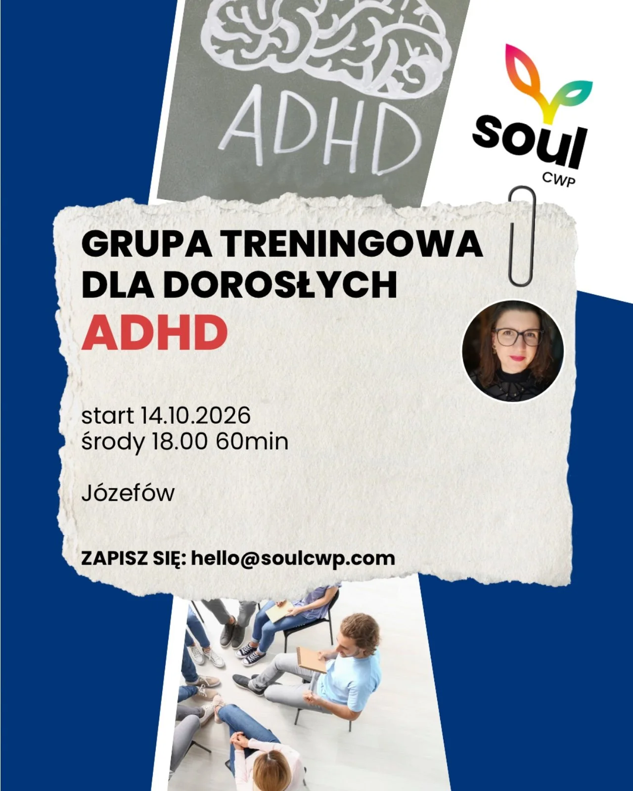 Grupa treningowa ADHD dla dorosłych - STACJONARNIE