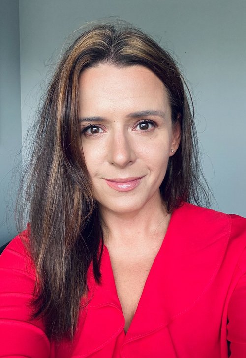 Agata Wójcik, portret studyjny, czarno-biały