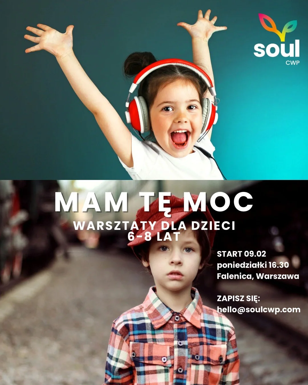 Mam tę moc - warsztaty dla dzieci 6-8 lat