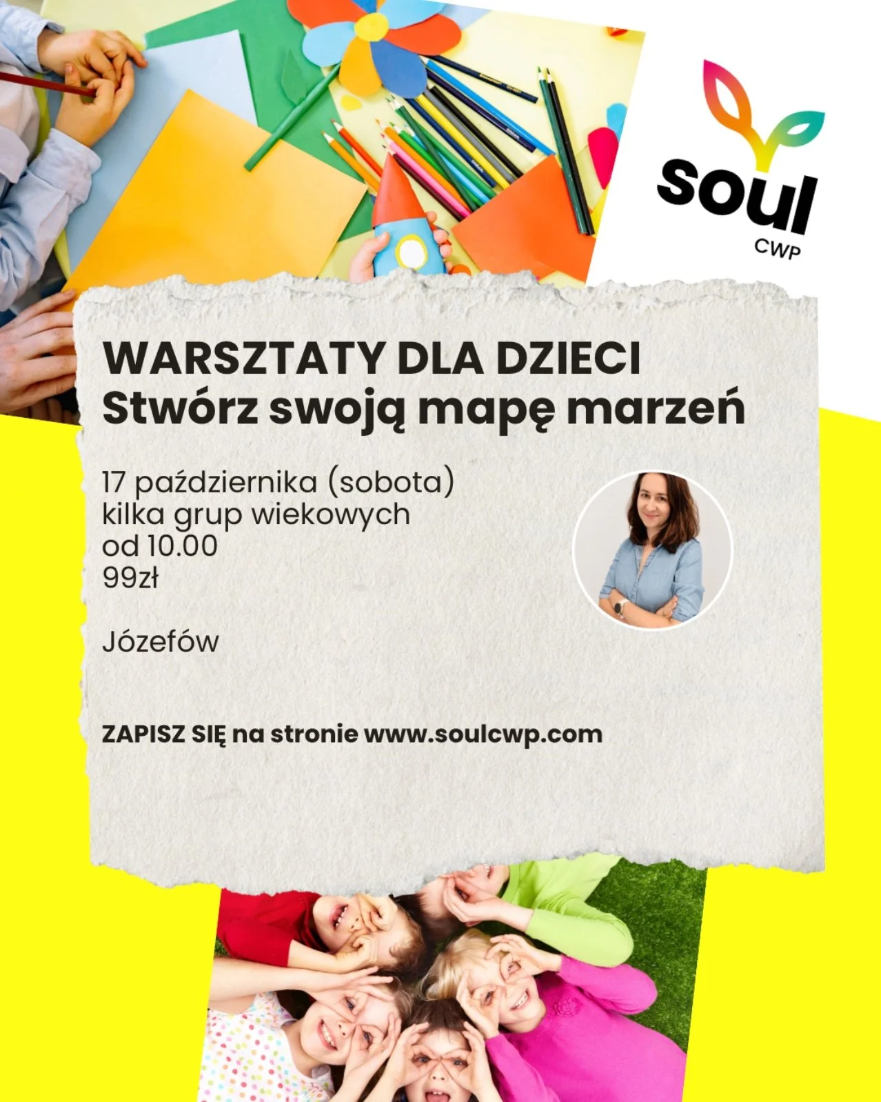 Warsztaty dla dzieci - Zbuduj Mapę Marzeń