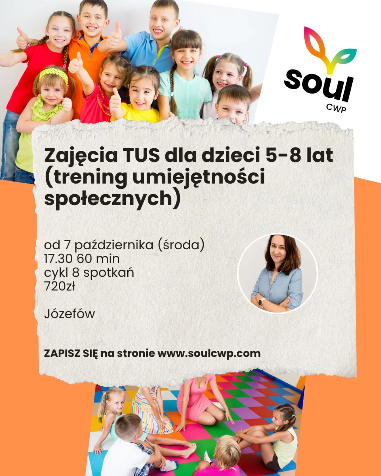 Zajęcia TUS dla dzieci 5-8 lat - trening umiejętności społecznych