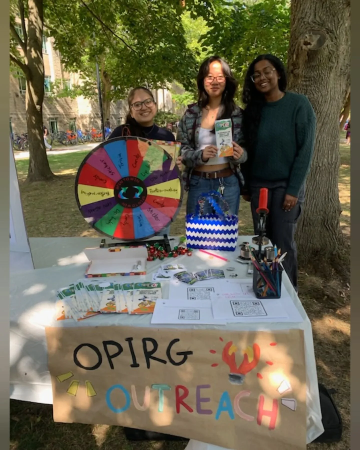 The OPIRG McMaster outreach team had some great discussions with students at Clubsfest last week!

If you're a new follower of this account, glad to have you on board. Stay tuned for events planned for this year and other OPIRG updates.

The world is