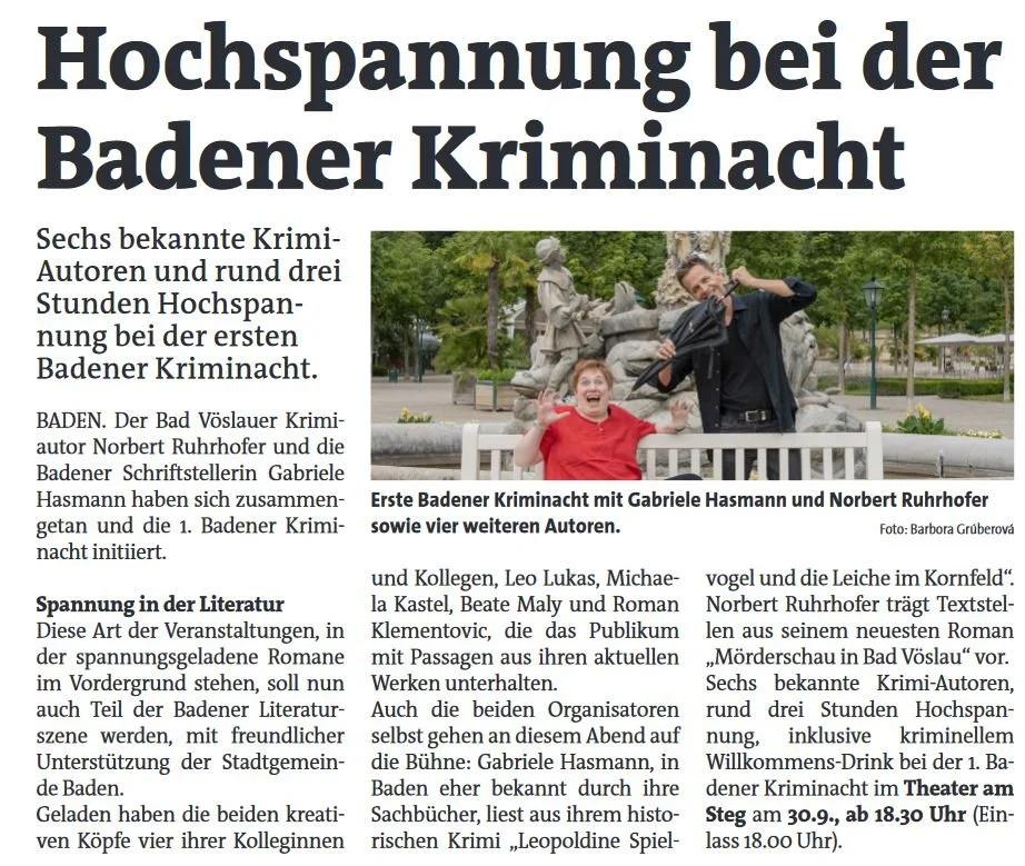 2023 Sept. 1. Badener Krimi